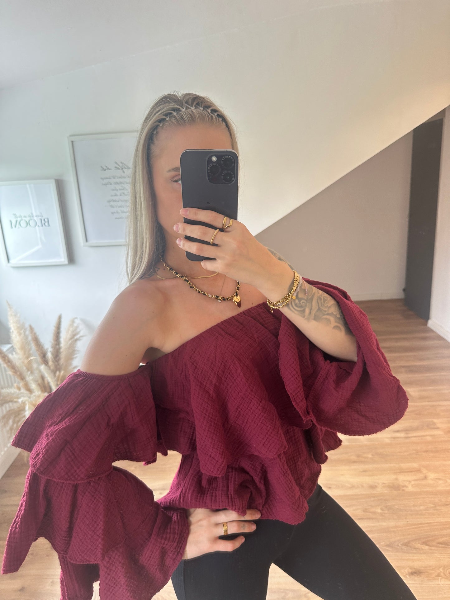 Oberteil Elfi Bordeaux
