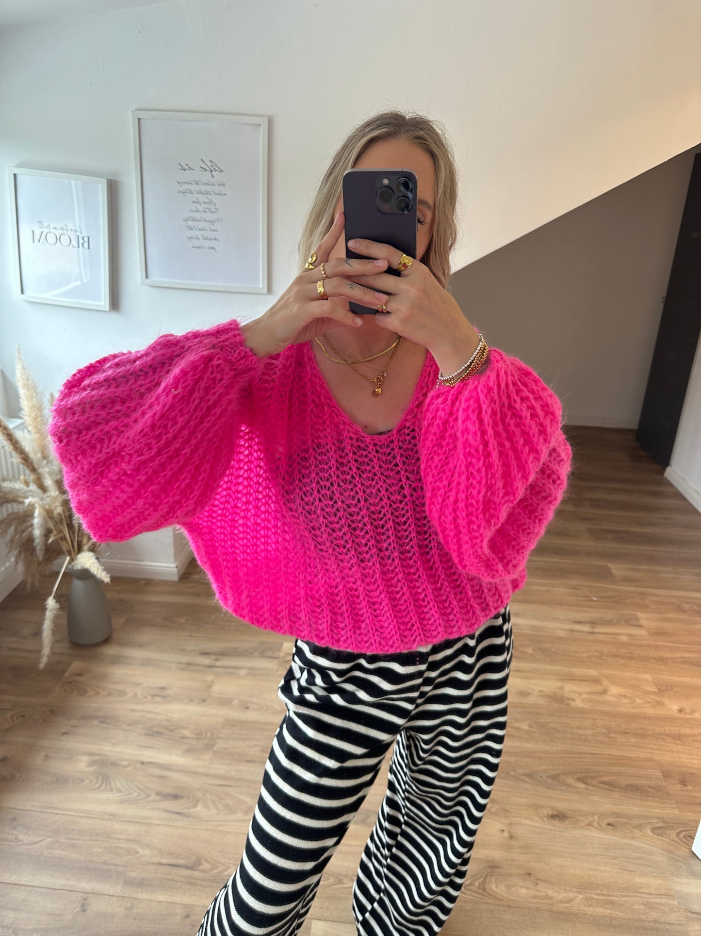 Cardigan Luna Pink Pullover