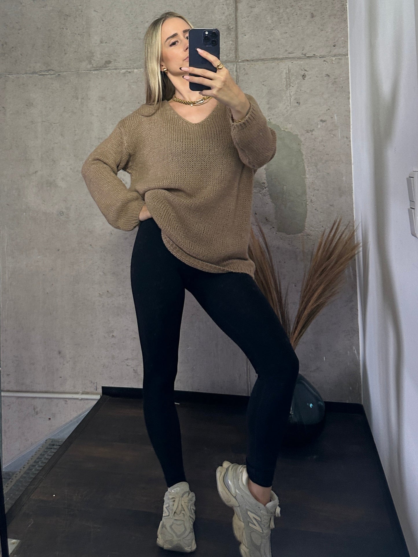 Pullover Livi Hellbraun