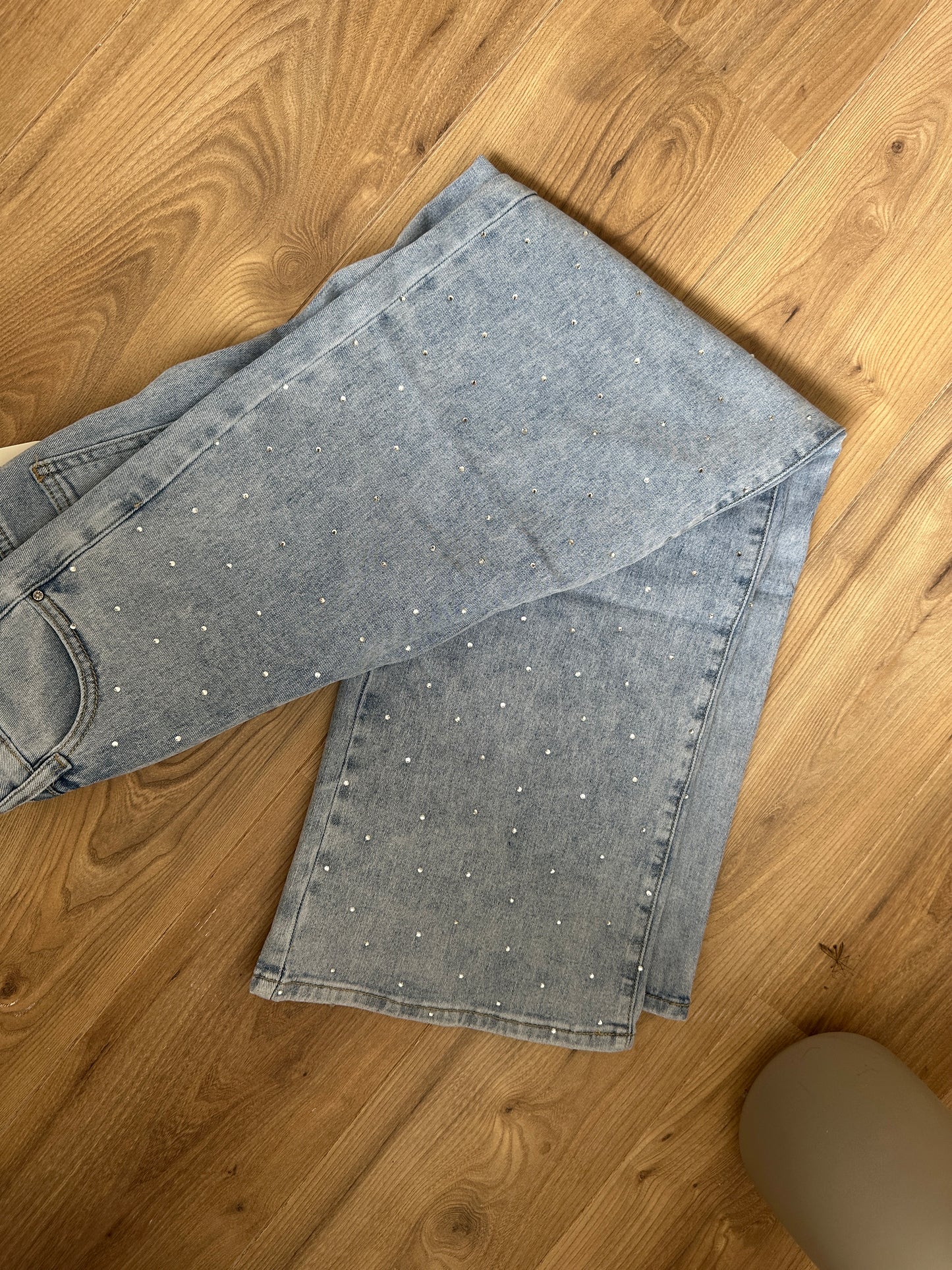 Glitzer Jeans