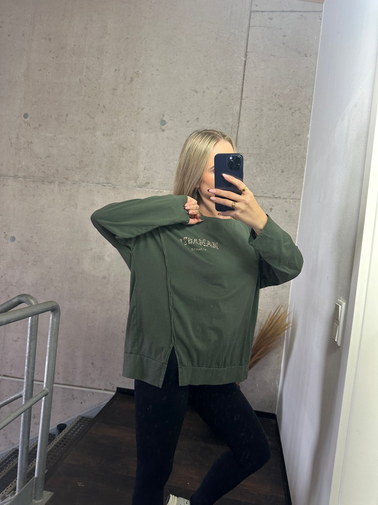 Namaste Langarm Khaki