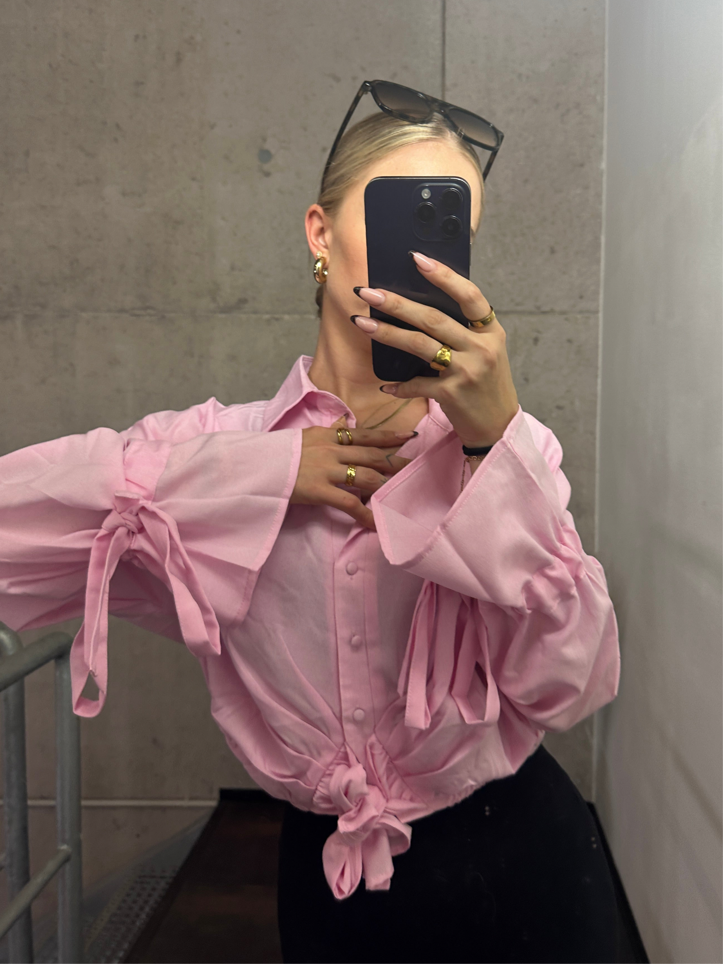 Bluse „Cilly“ Rosa