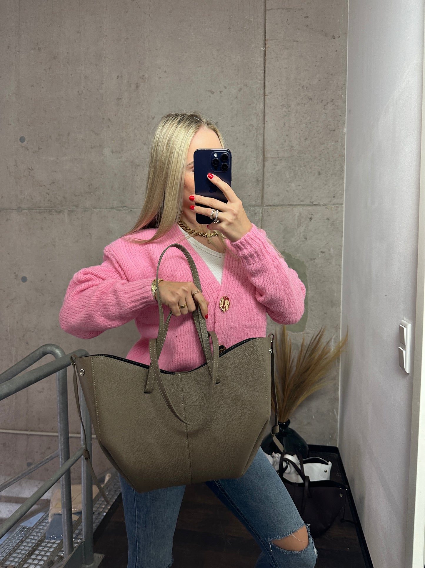 Tasche Study Taupe