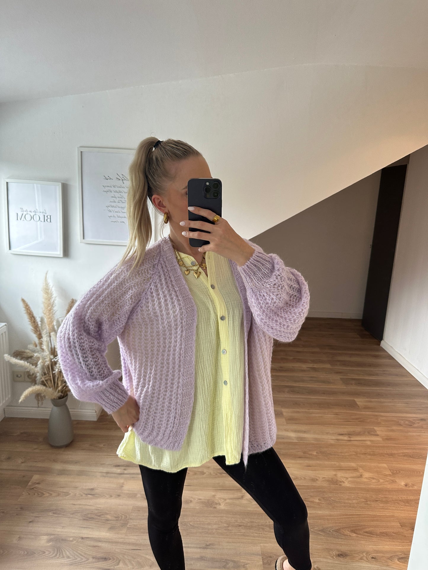 Cardigan Luna Flieder