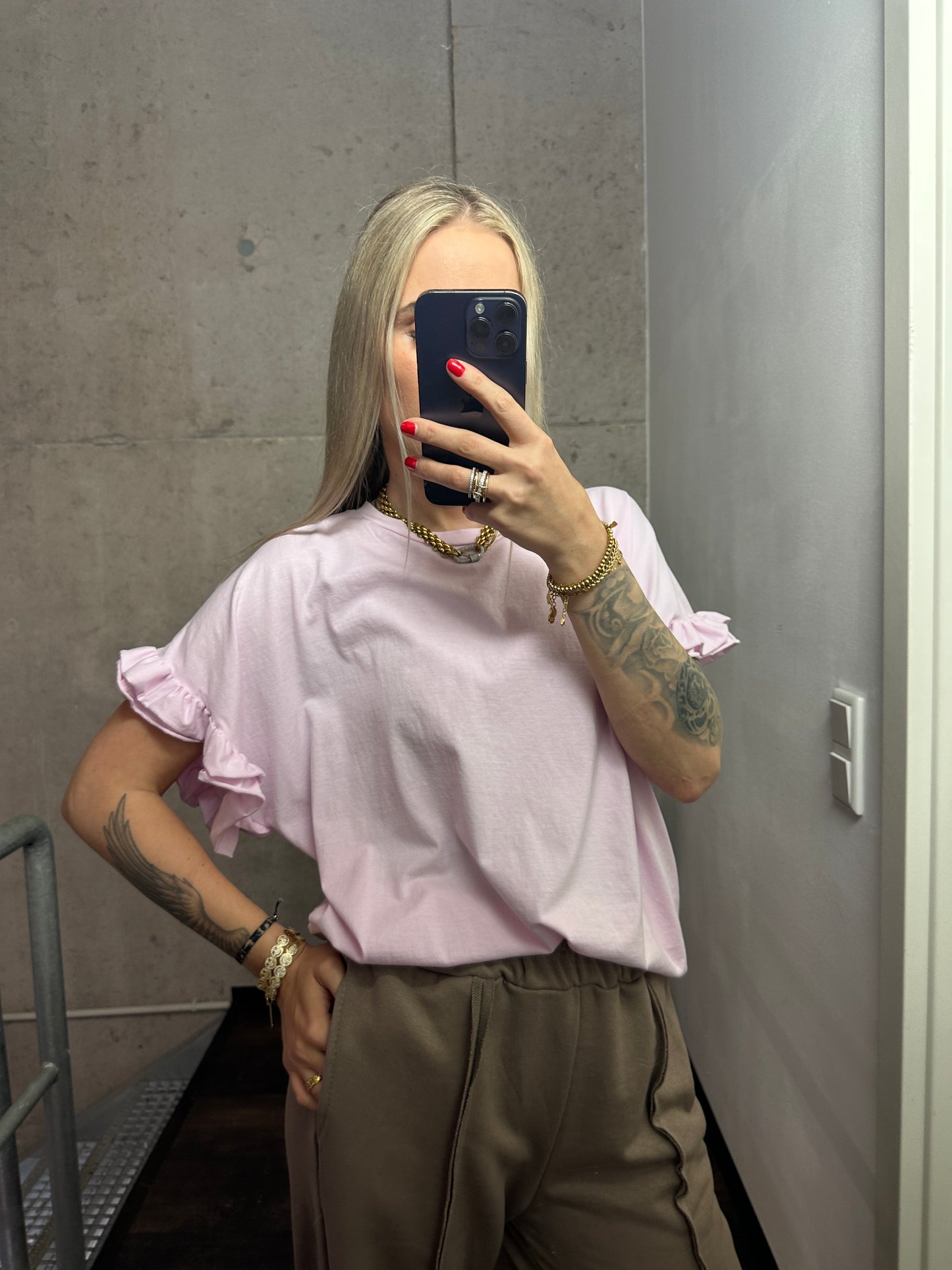 Shirt „Merry“ Rosa