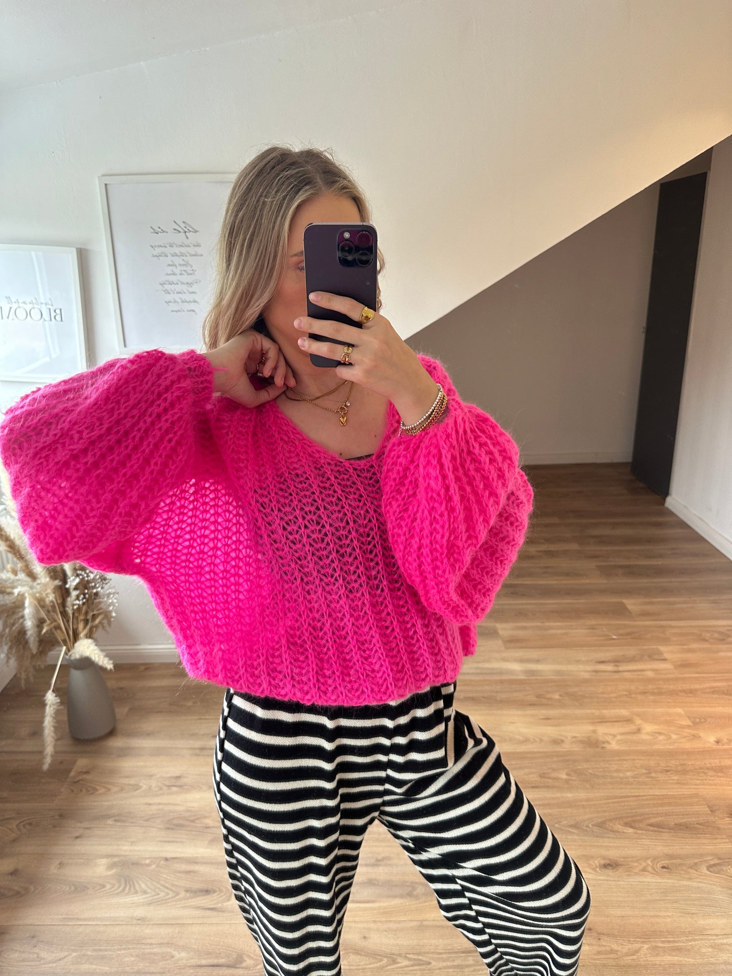 Cardigan Luna Pink Pullover