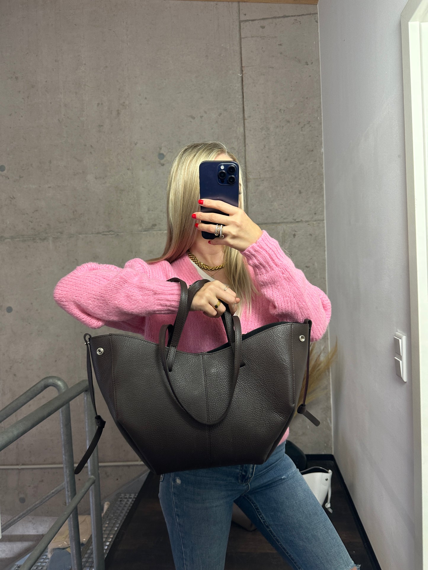 Tasche Study Braun