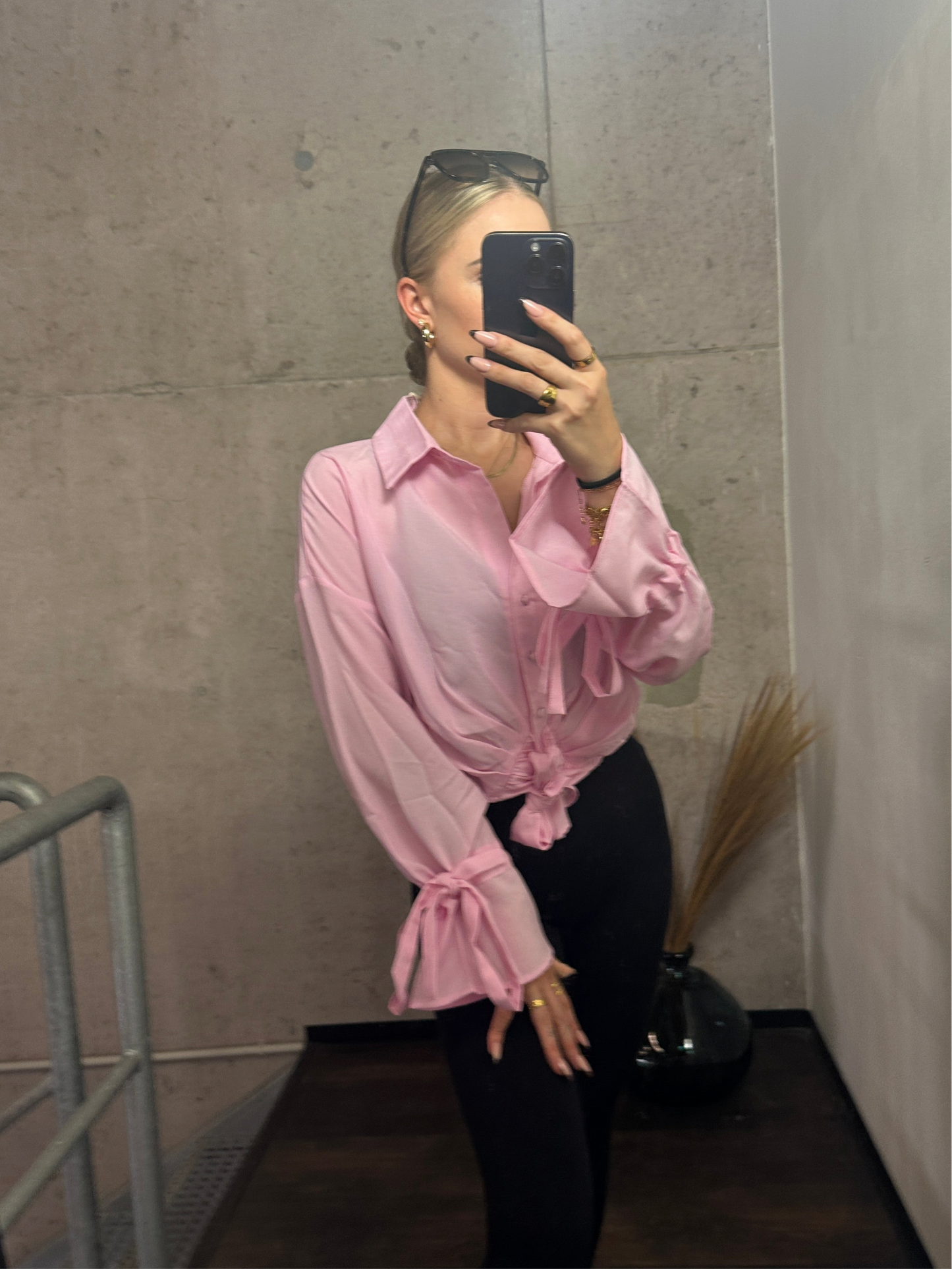 Bluse „Cilly“ Rosa
