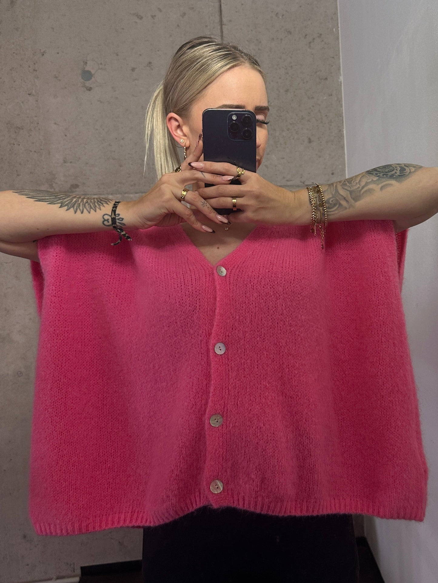 Weste "Anni" Pink