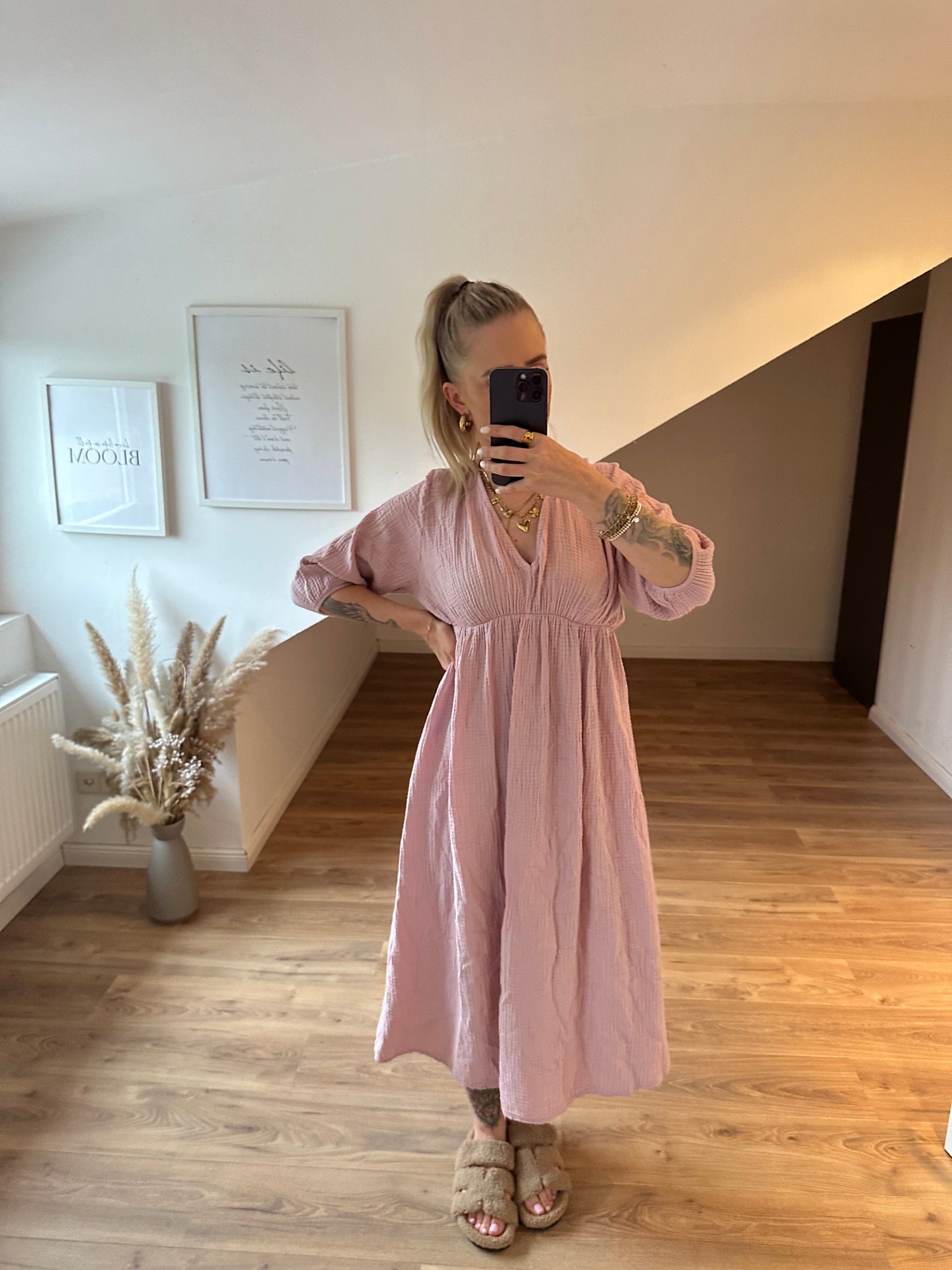 Musselin Kleid Summerdream Weiß