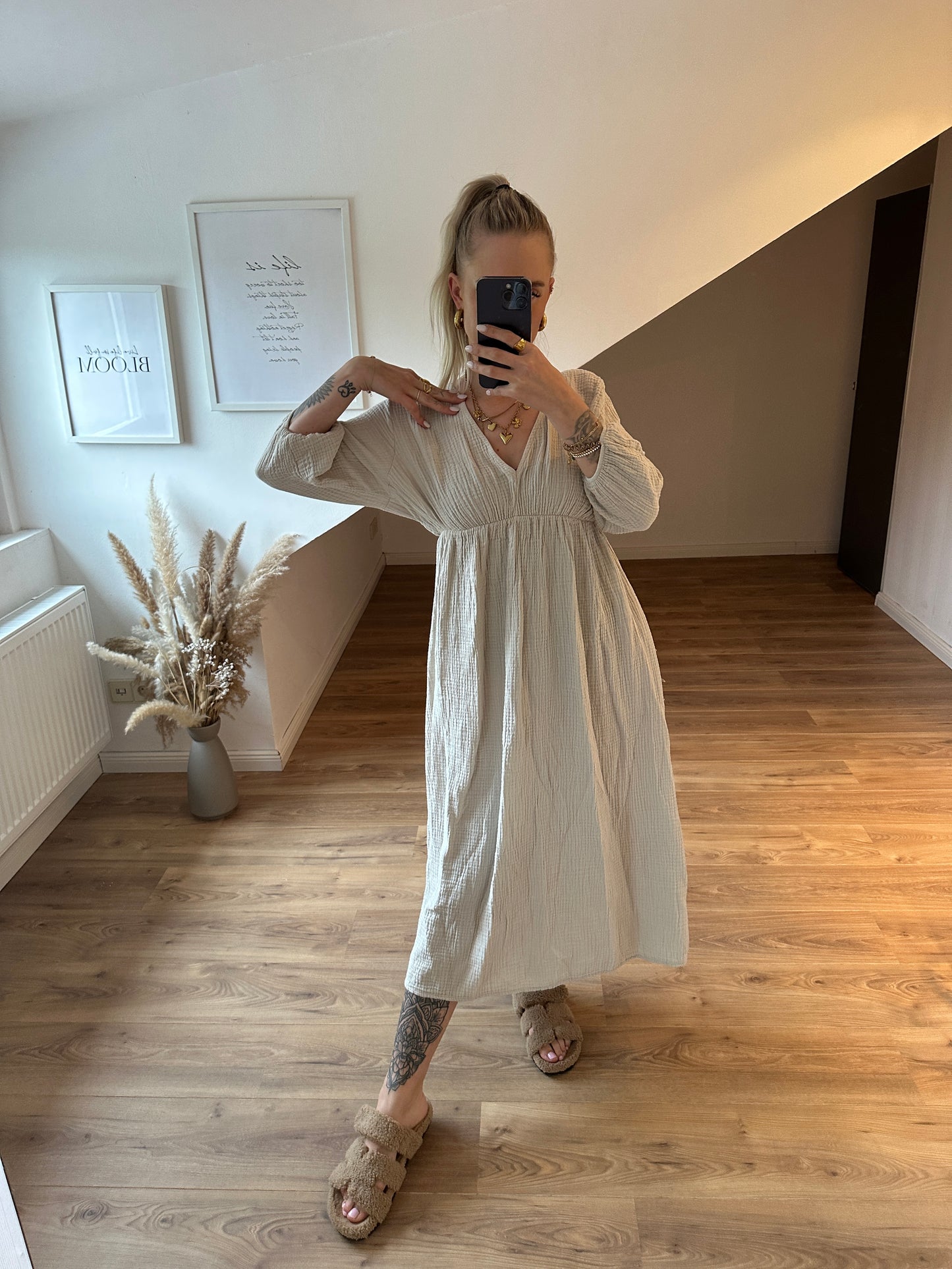 Musselin Kleid Summerdream Weiß
