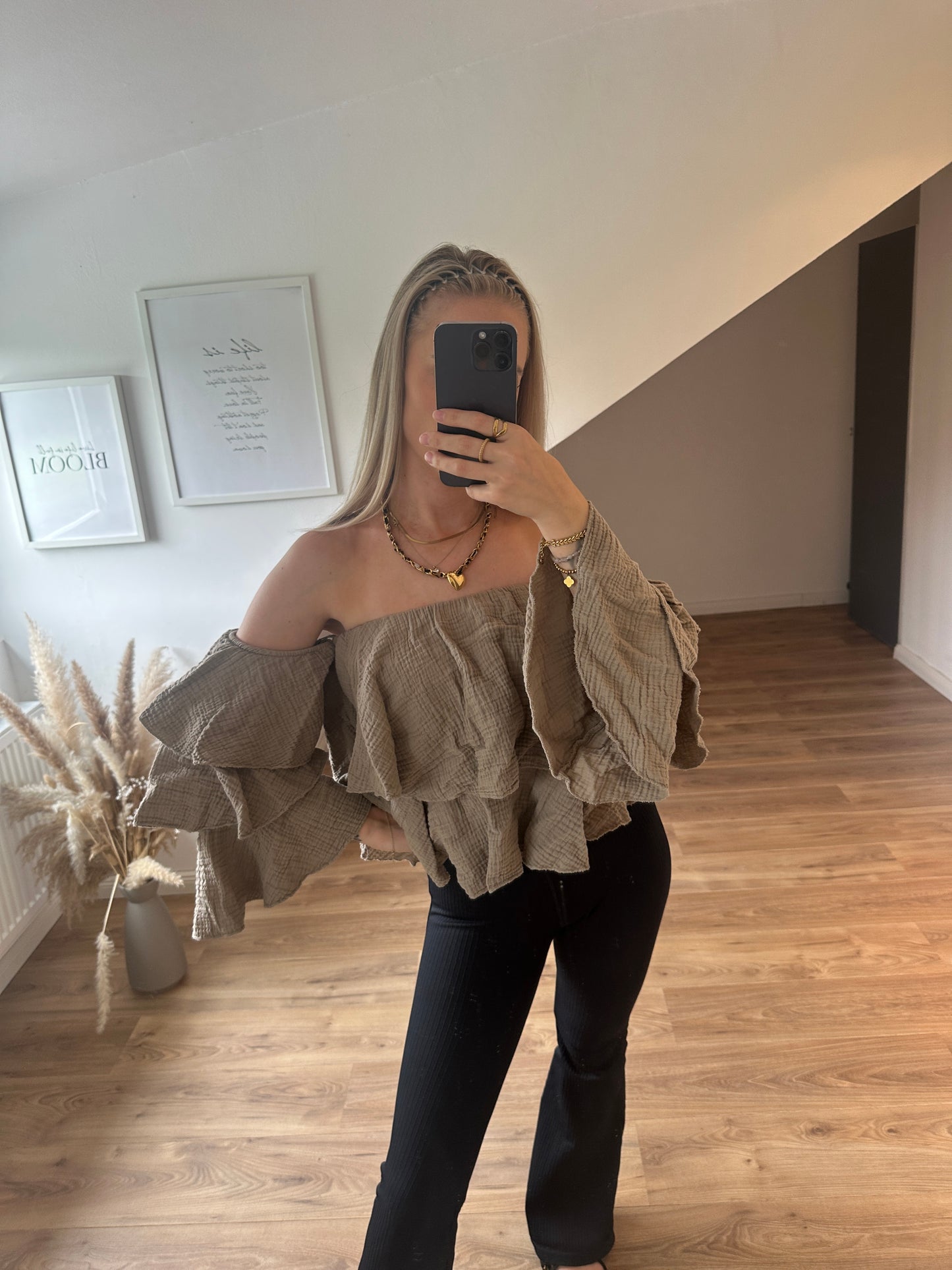Oberteil Elfi Taupe