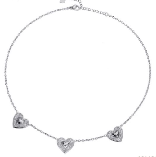 Herzkette Silber