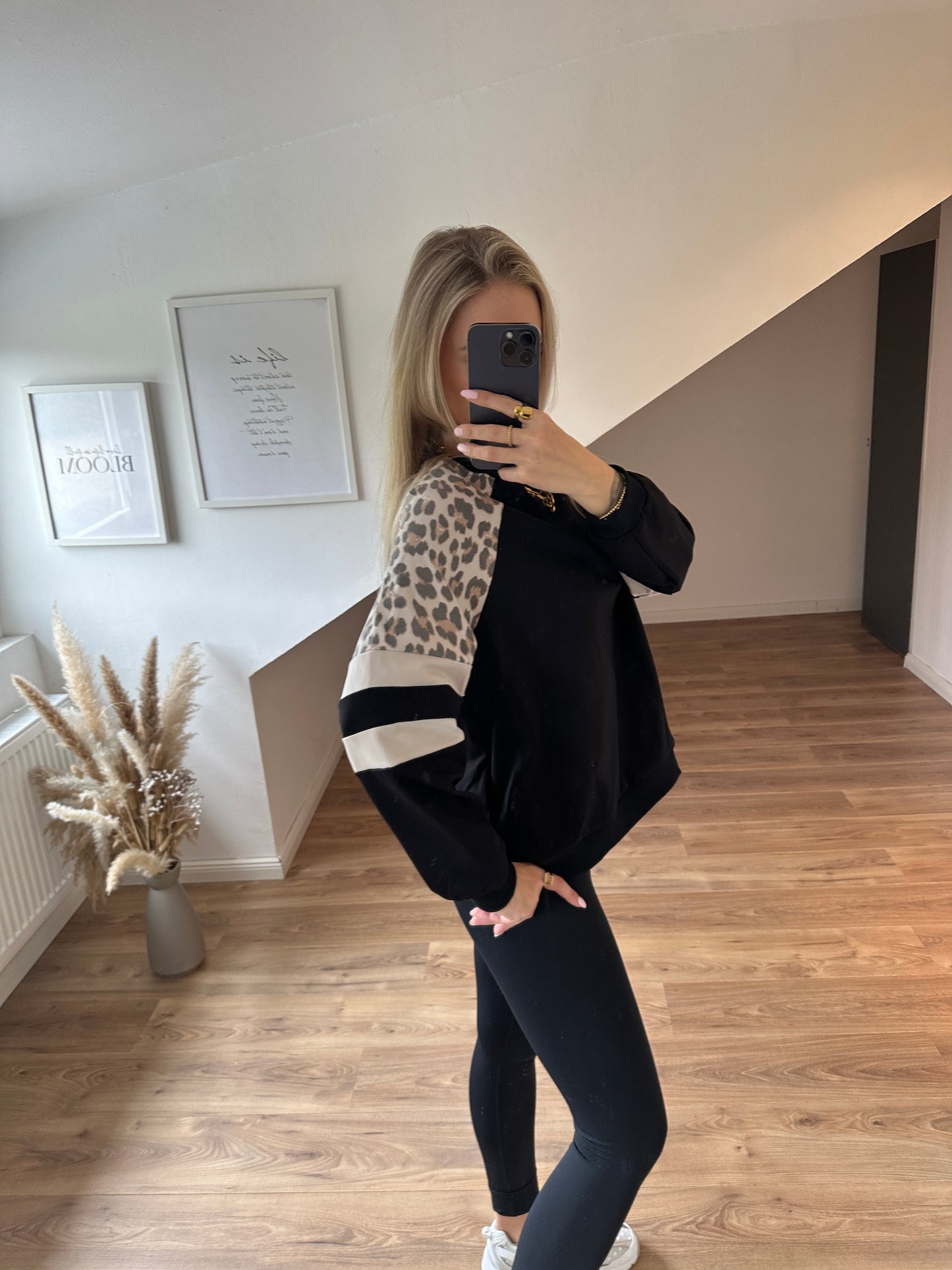 Leo Pullover Schwarz