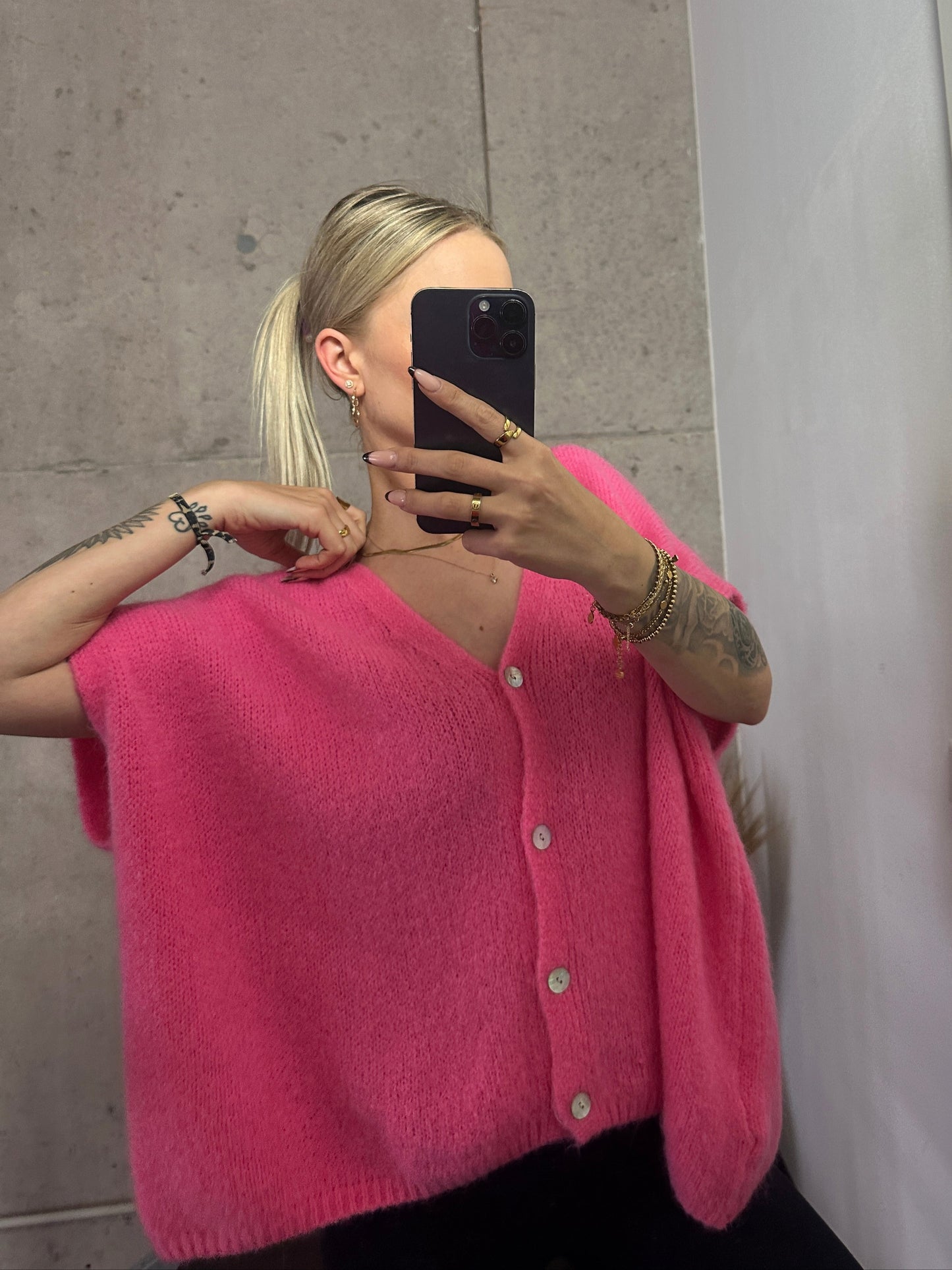 Weste "Anni" Pink