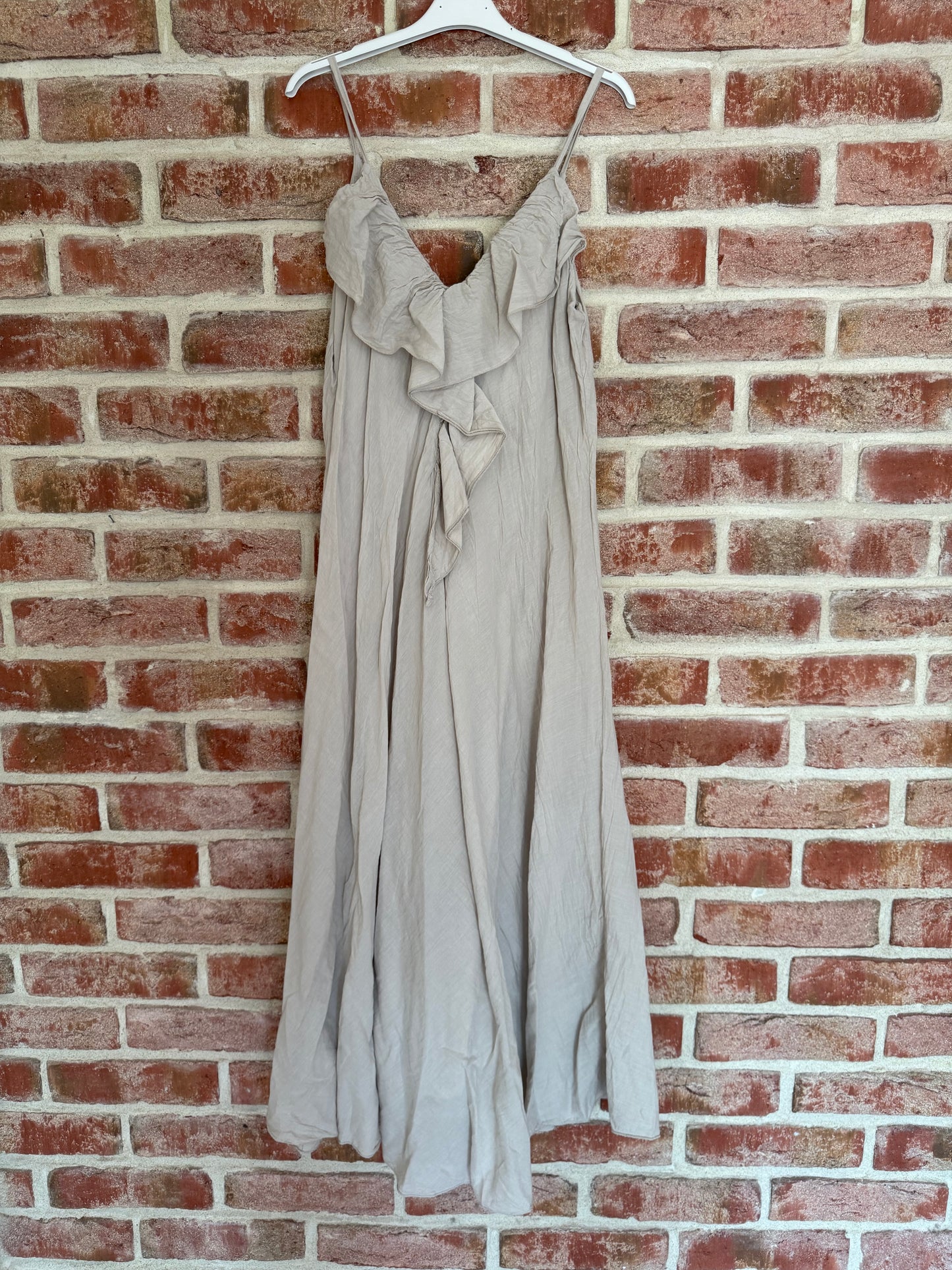 Kleid ”Slow-Summer“ Beige
