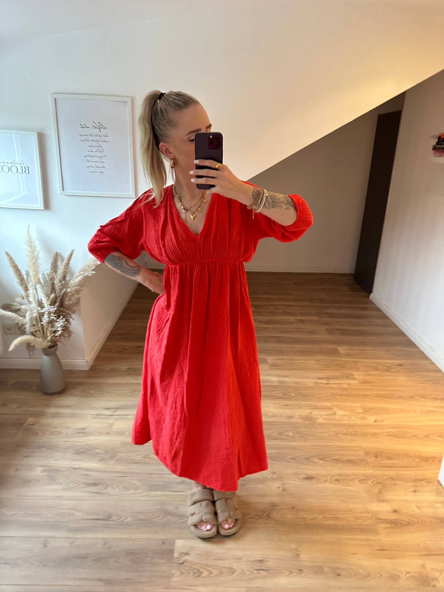 Musselin Kleid Summerdream Weiß