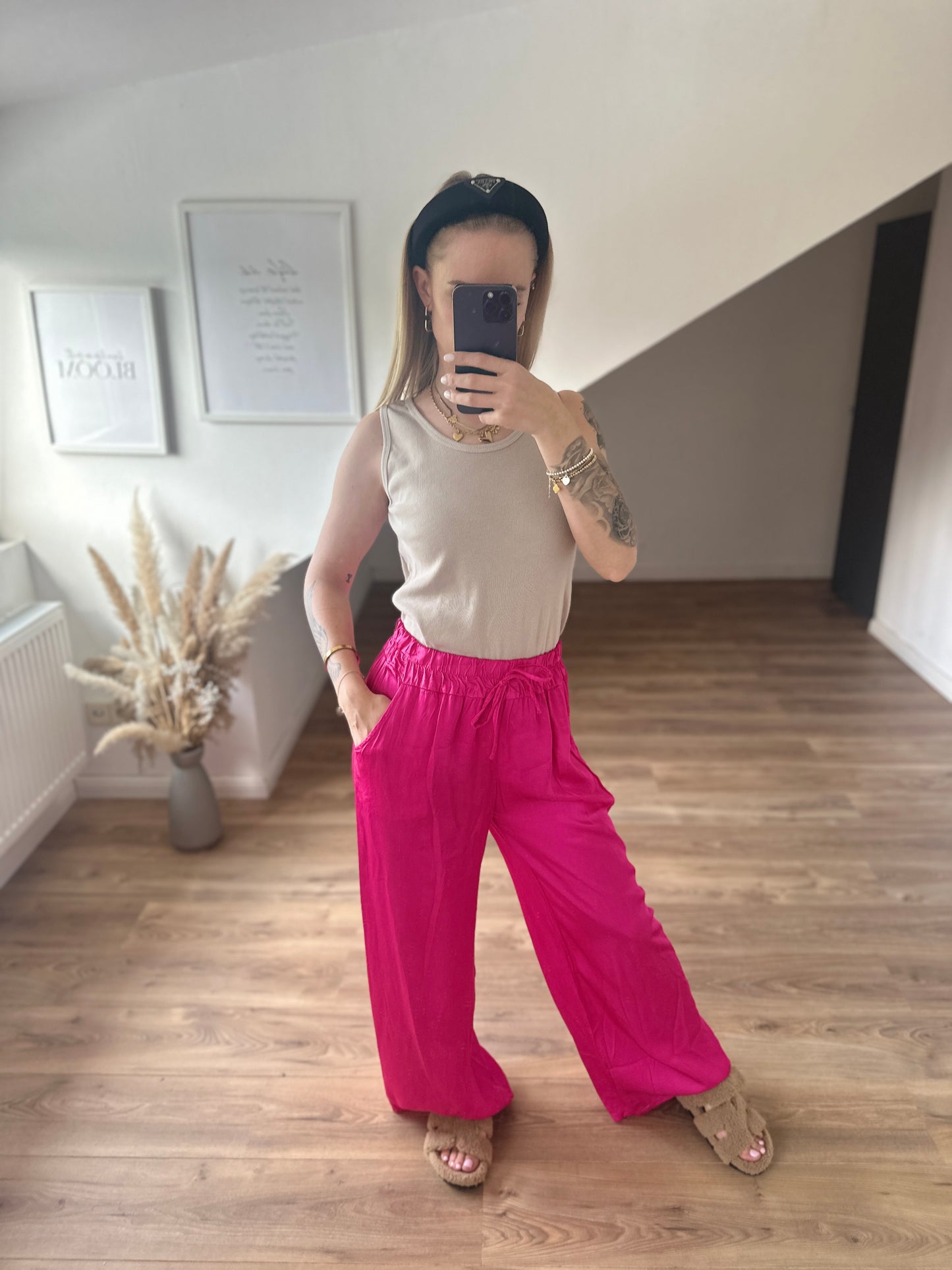 Hose Seidi Pink