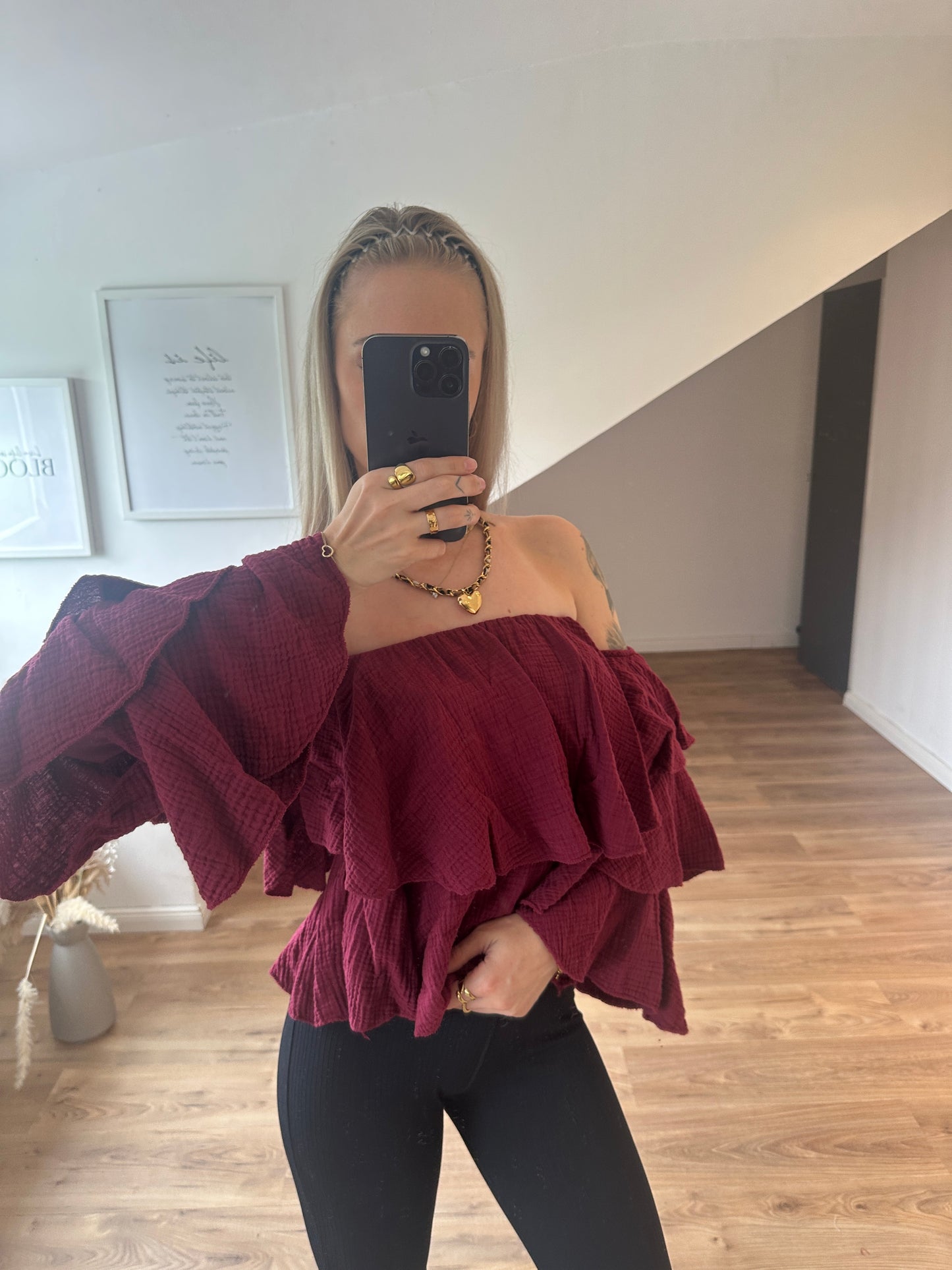 Oberteil Elfi Bordeaux