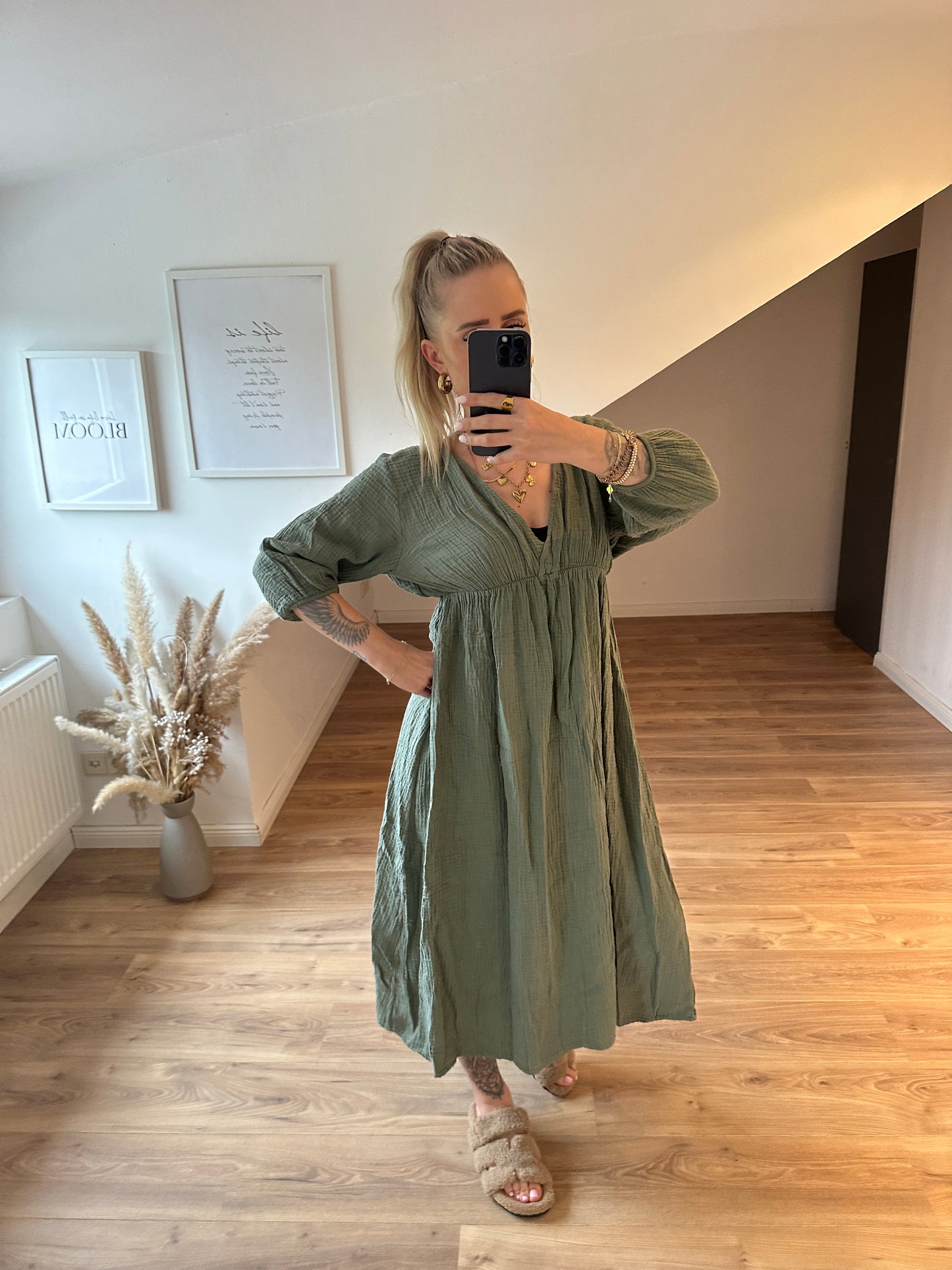 Musselin Kleid Summerdream Weiß