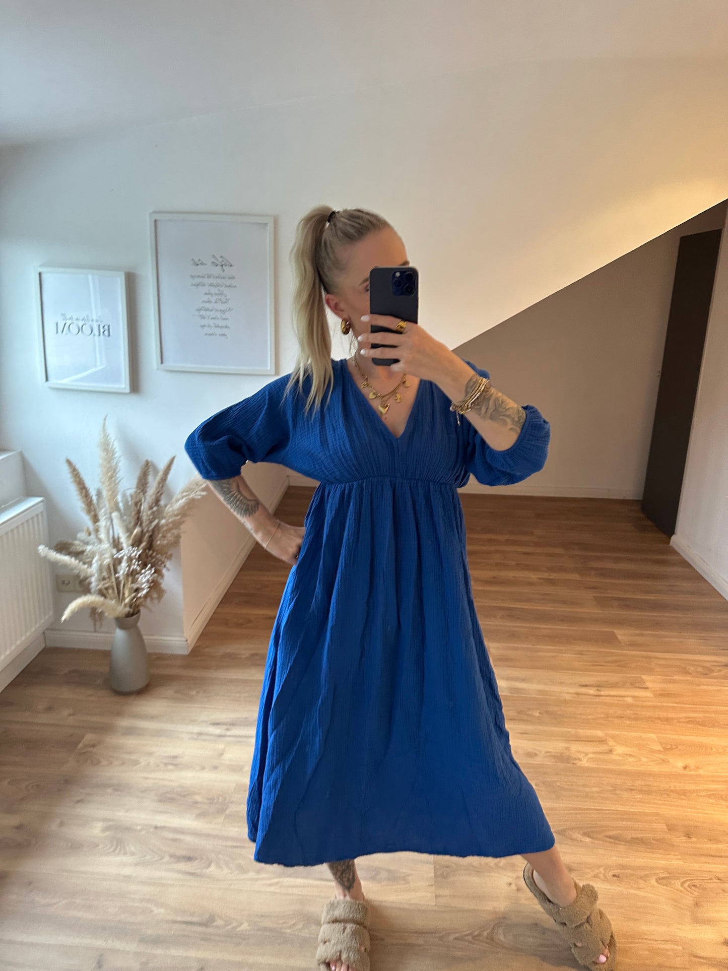 Musselin Kleid Summerdream Weiß