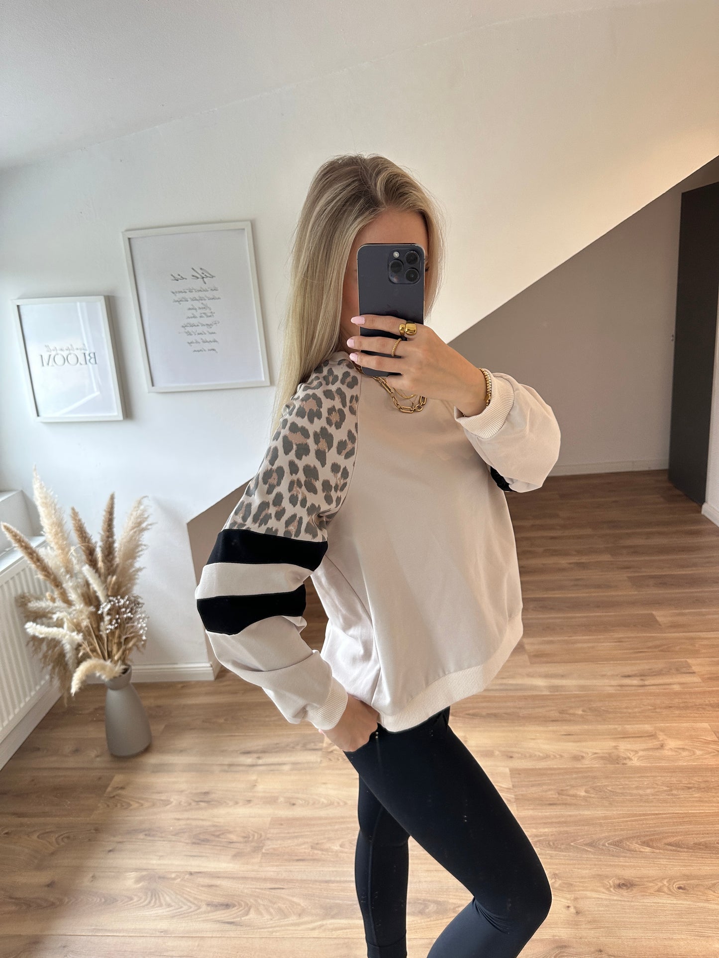 Leo Pullover Beige