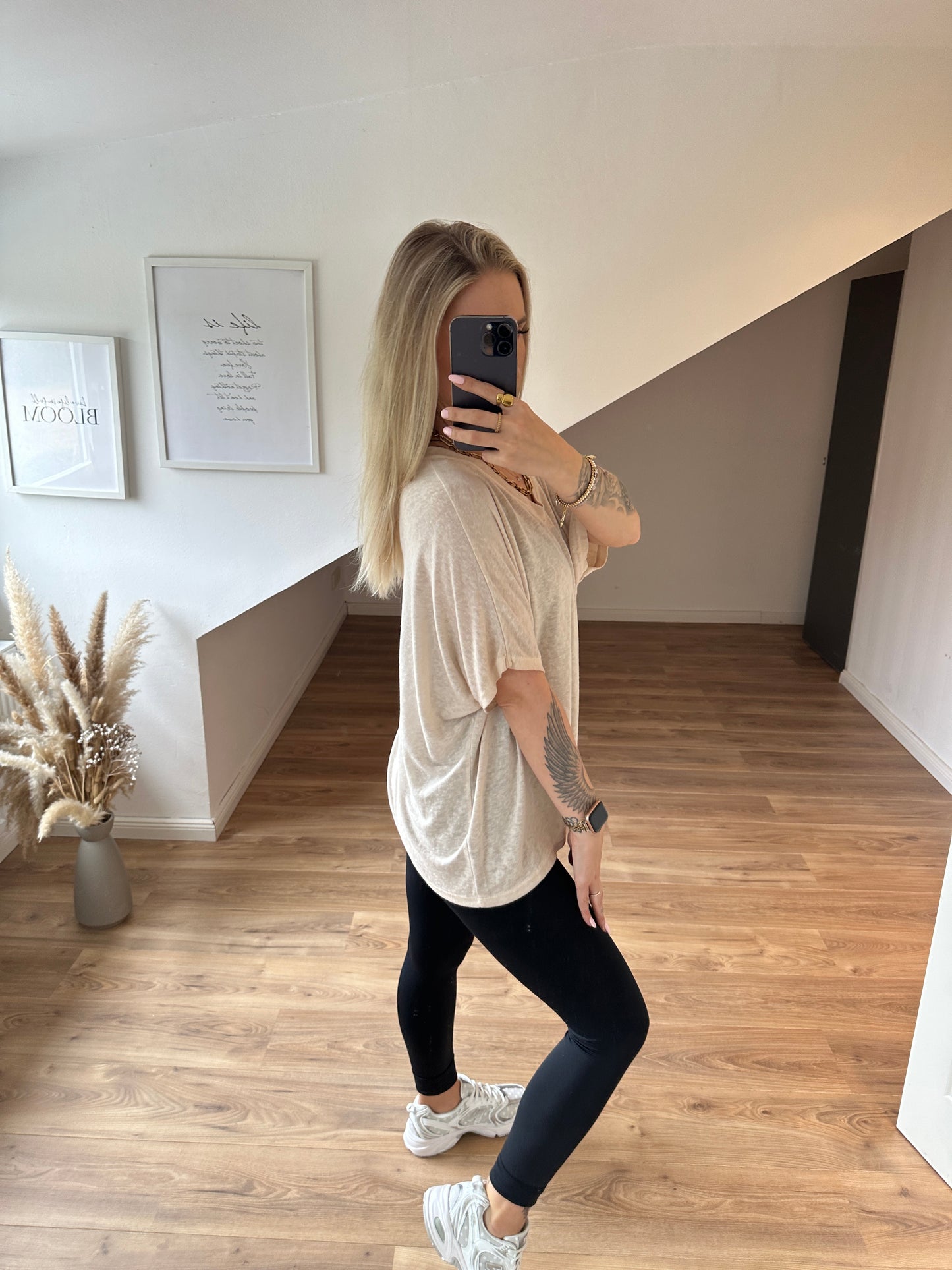 Leichtes Shirt beige
