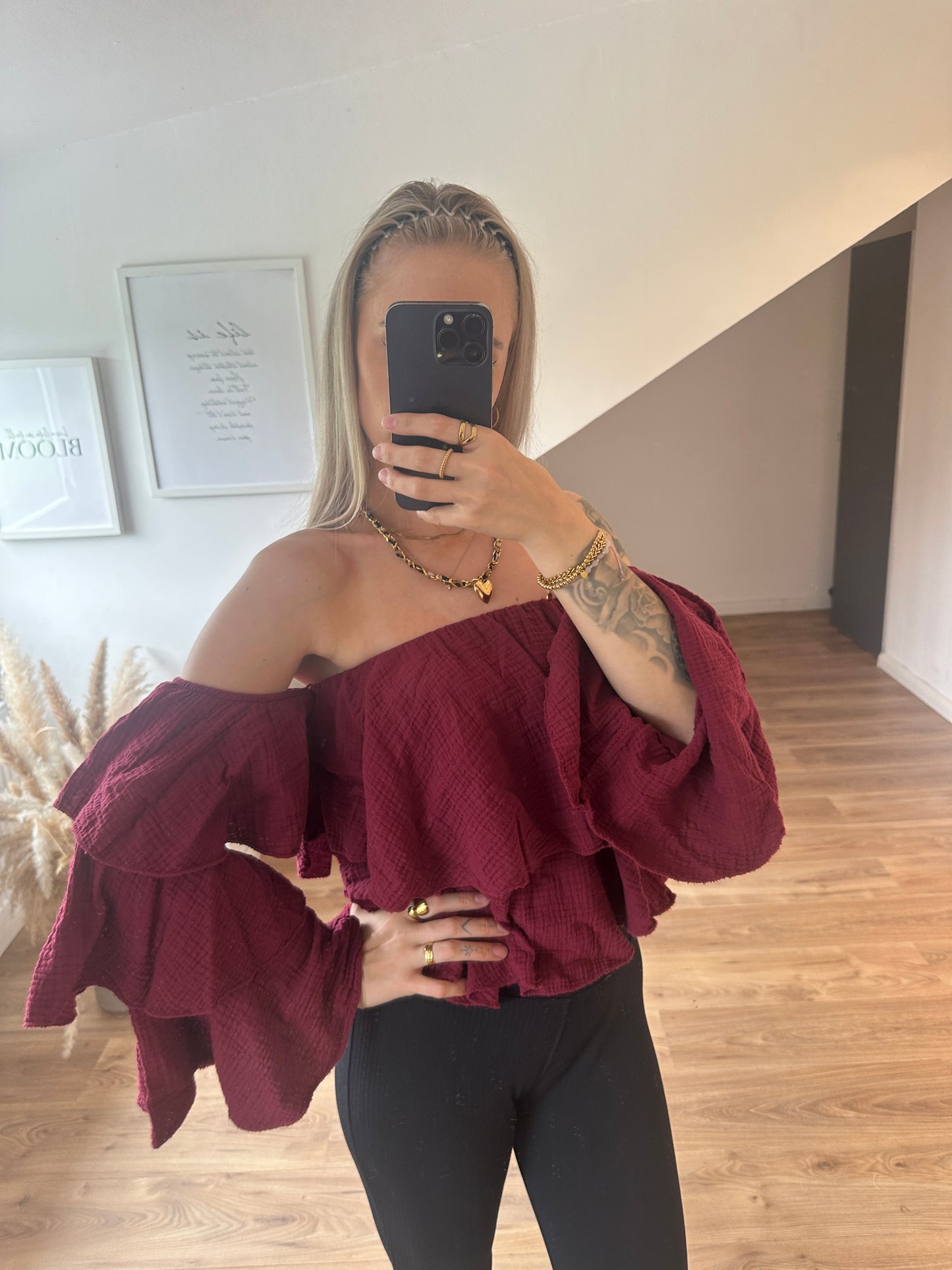 Oberteil Elfi Bordeaux