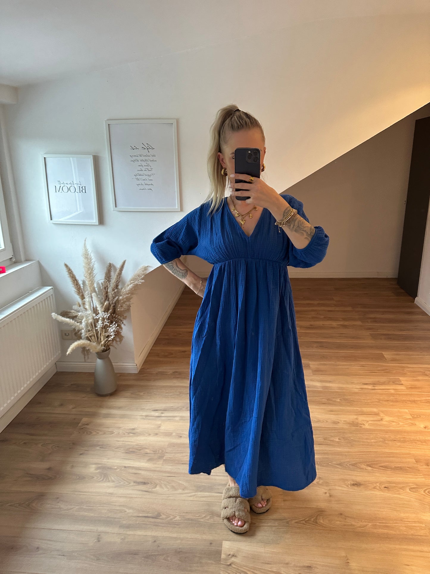 Musselin Kleid Summerdream Weiß