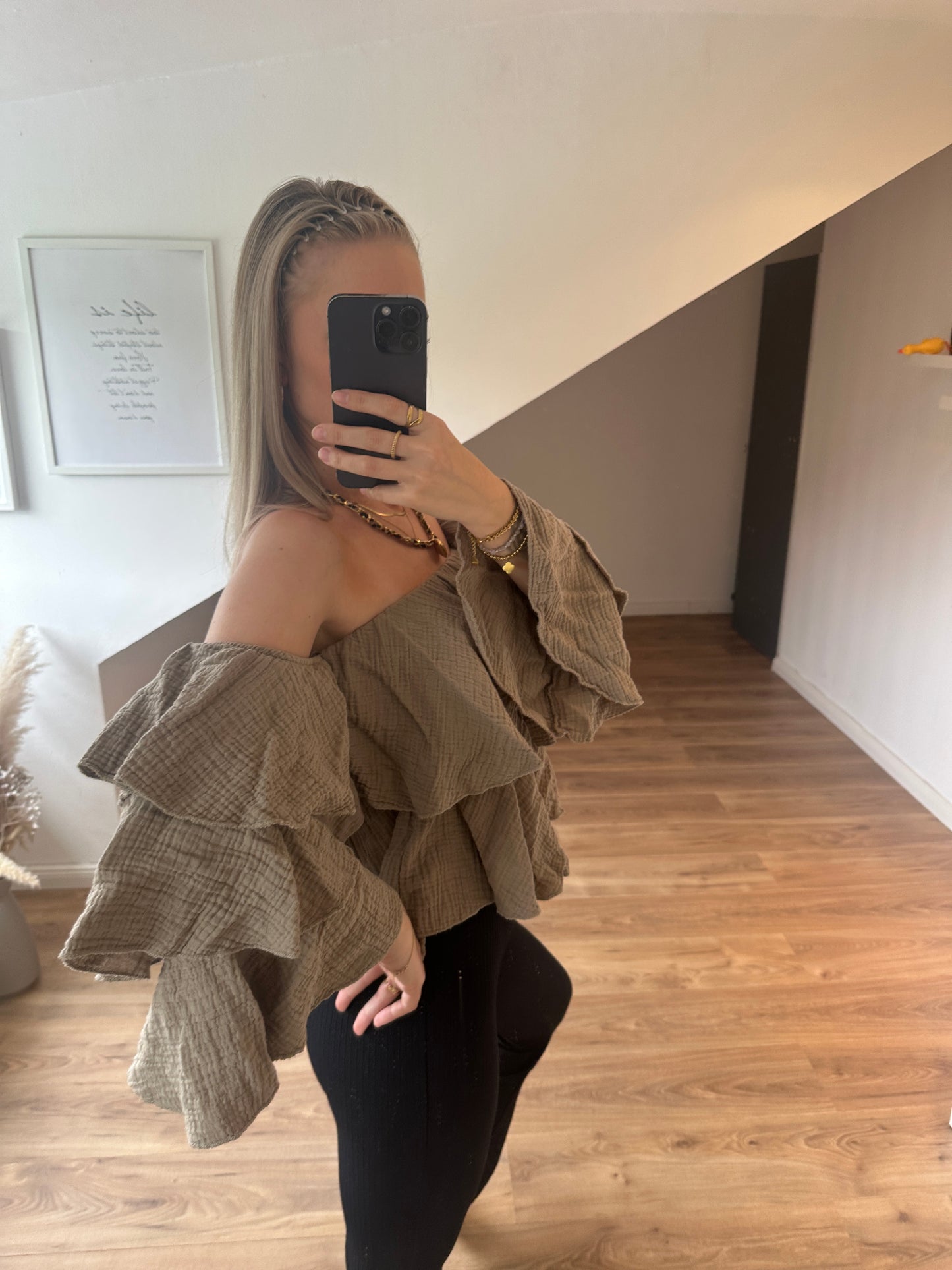 Oberteil Elfi Taupe