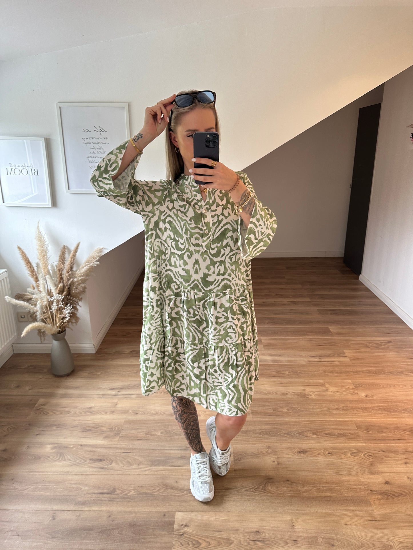 Kleid ”Siena“ Grün