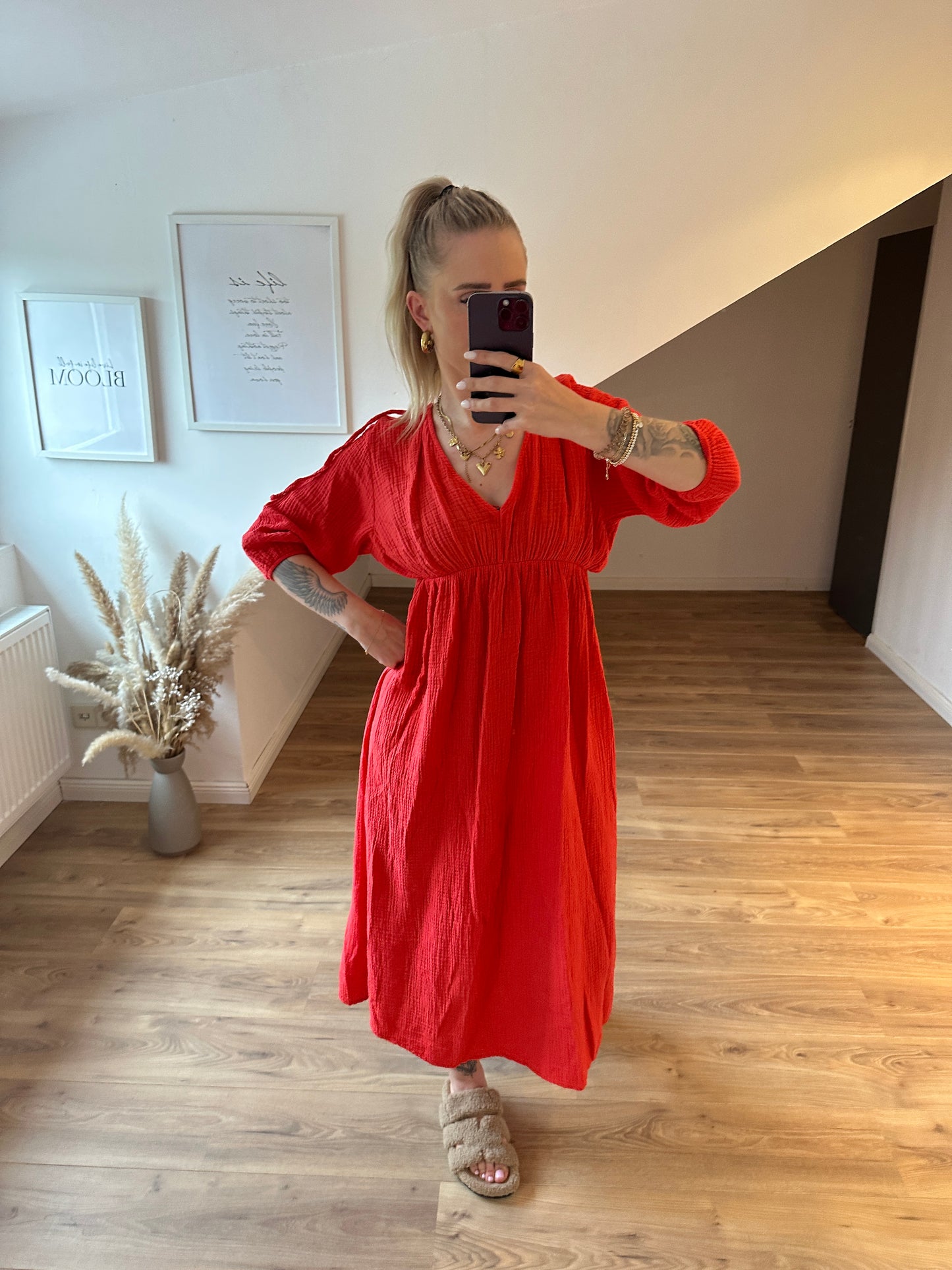 Musselin Kleid Summerdream Weiß