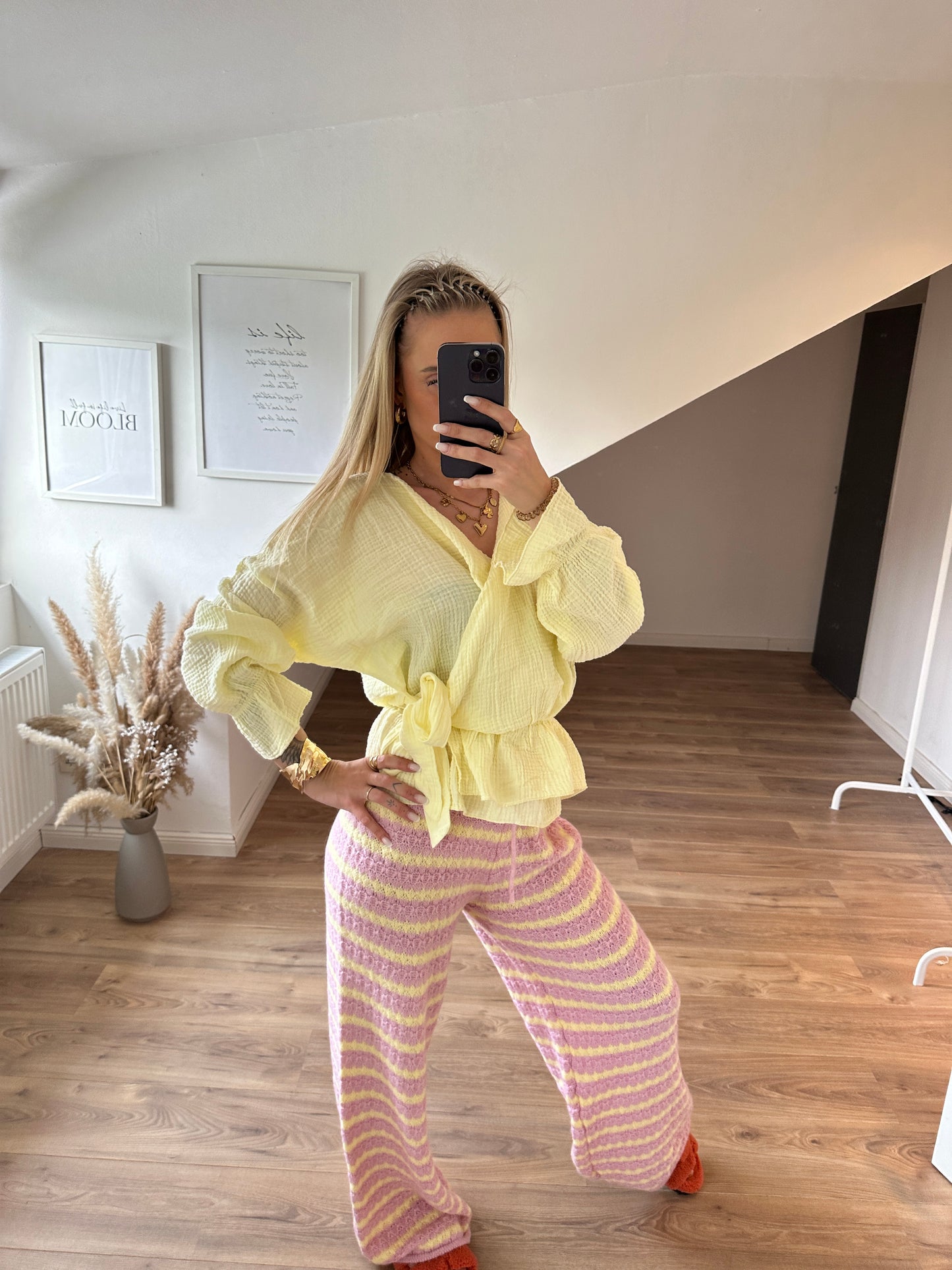 Musselinbluse Lina weiß