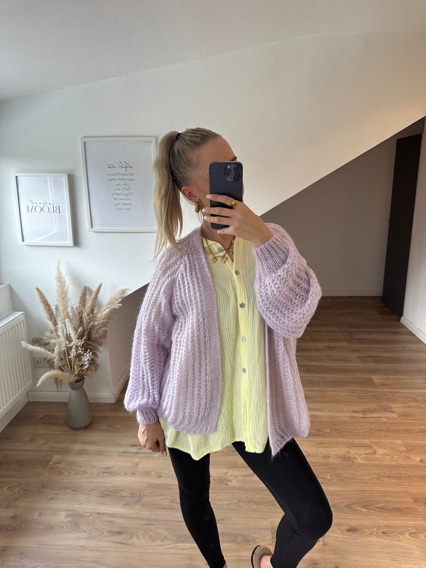 Cardigan Luna Flieder