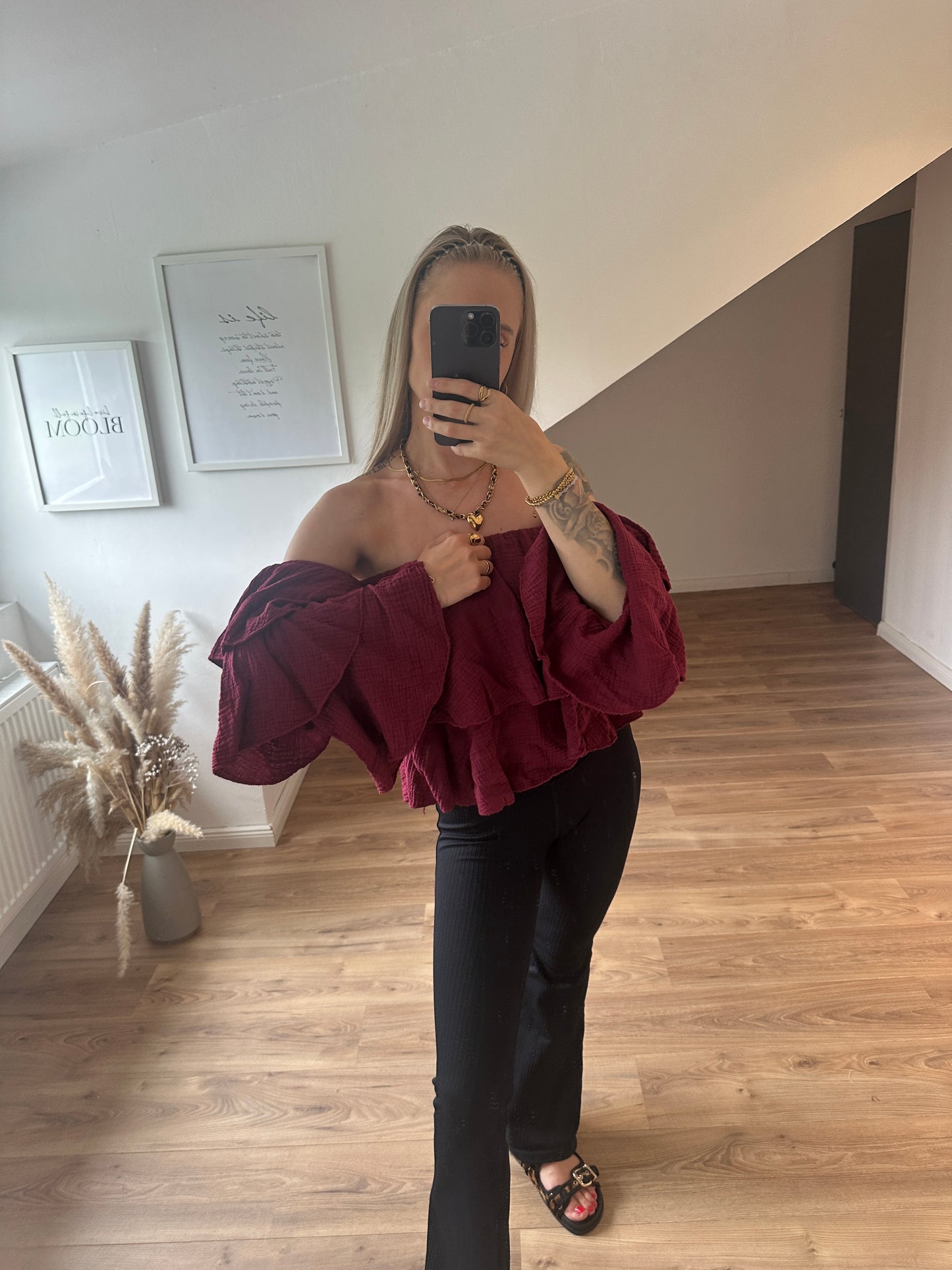 Oberteil Elfi Bordeaux