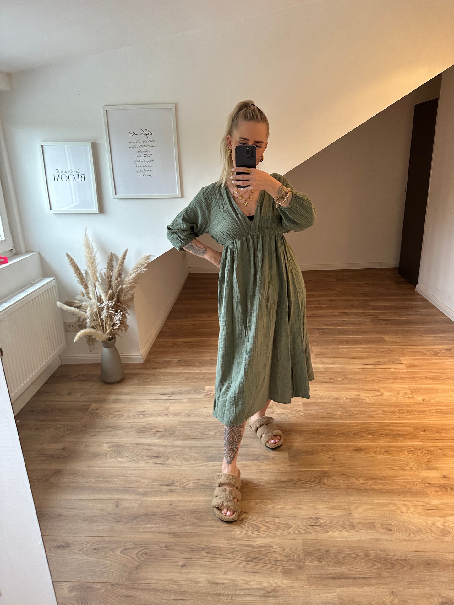Musselin Kleid Summerdream Weiß