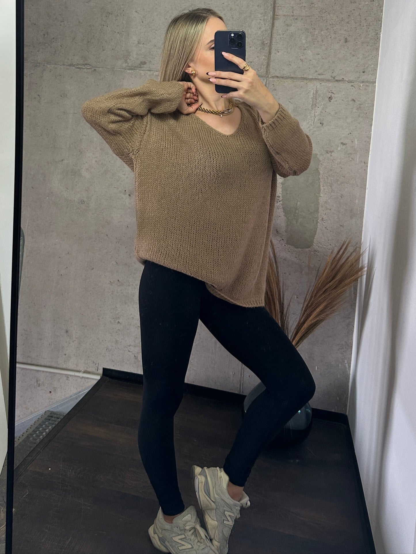 Pullover Livi Hellbraun