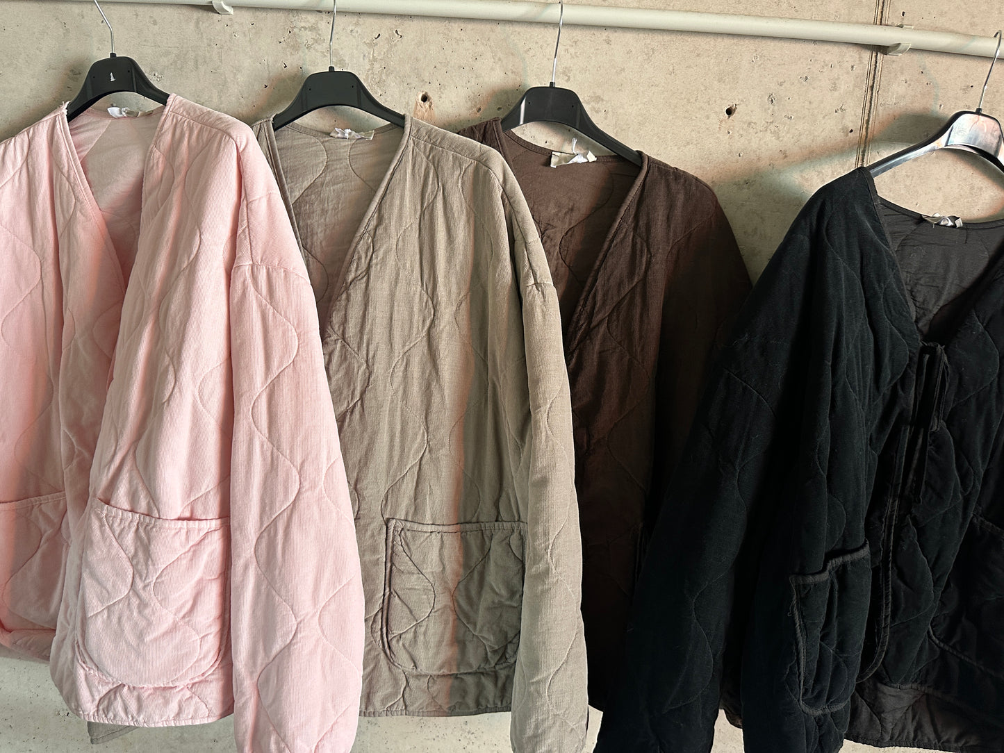Cord Jacke Braun