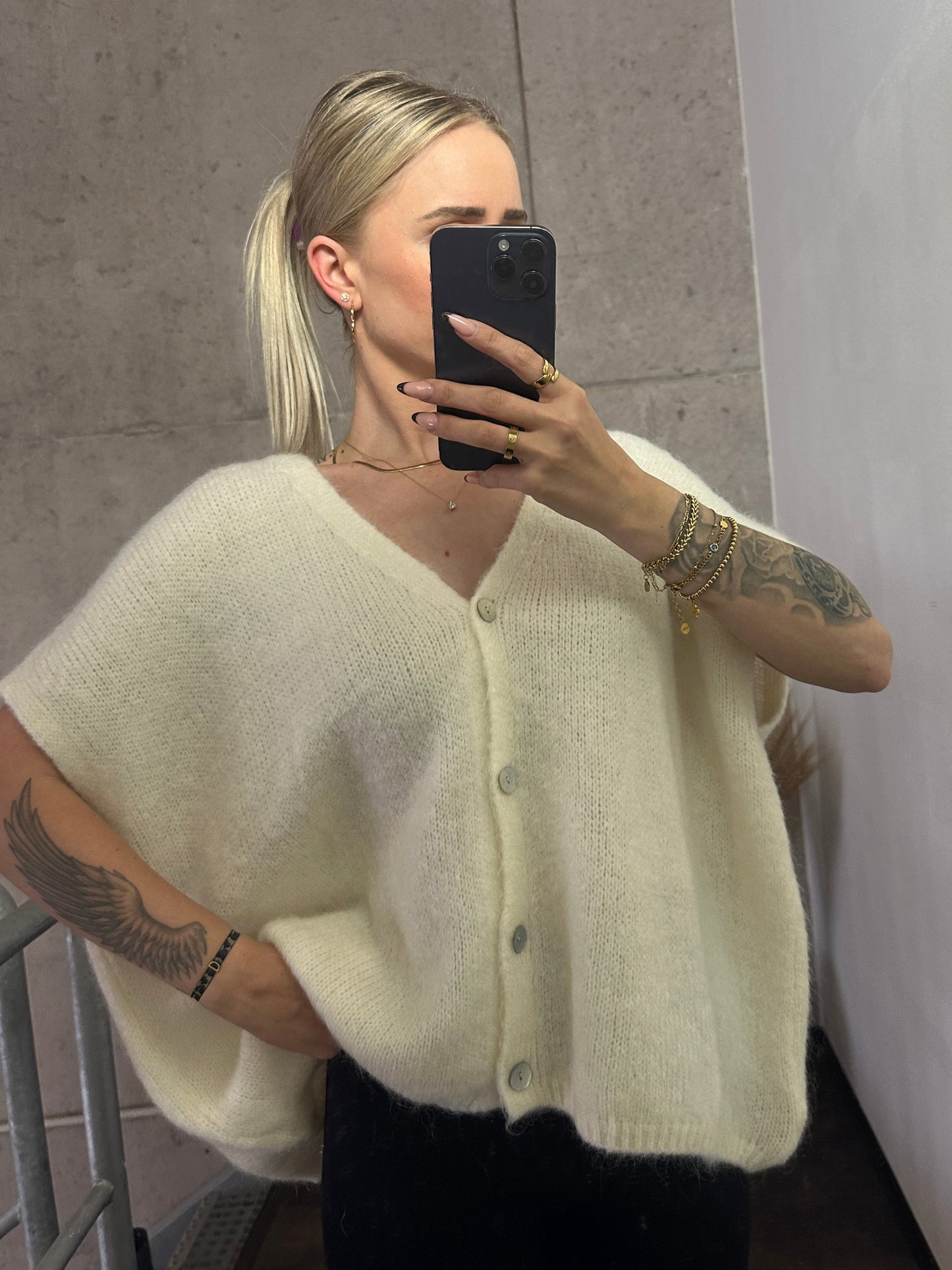 Weste "Anni" Creme