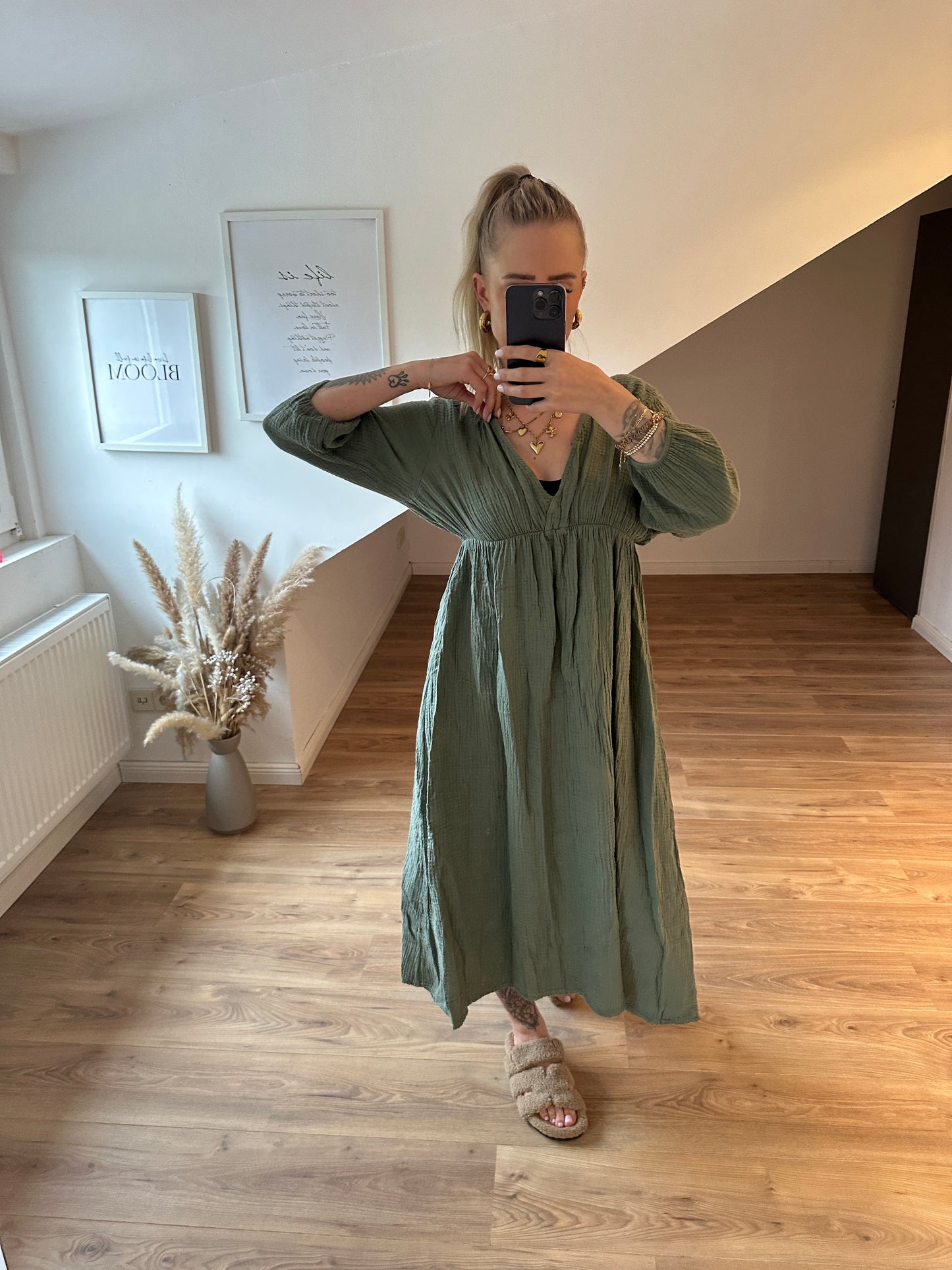 Musselin Kleid Summerdream Weiß