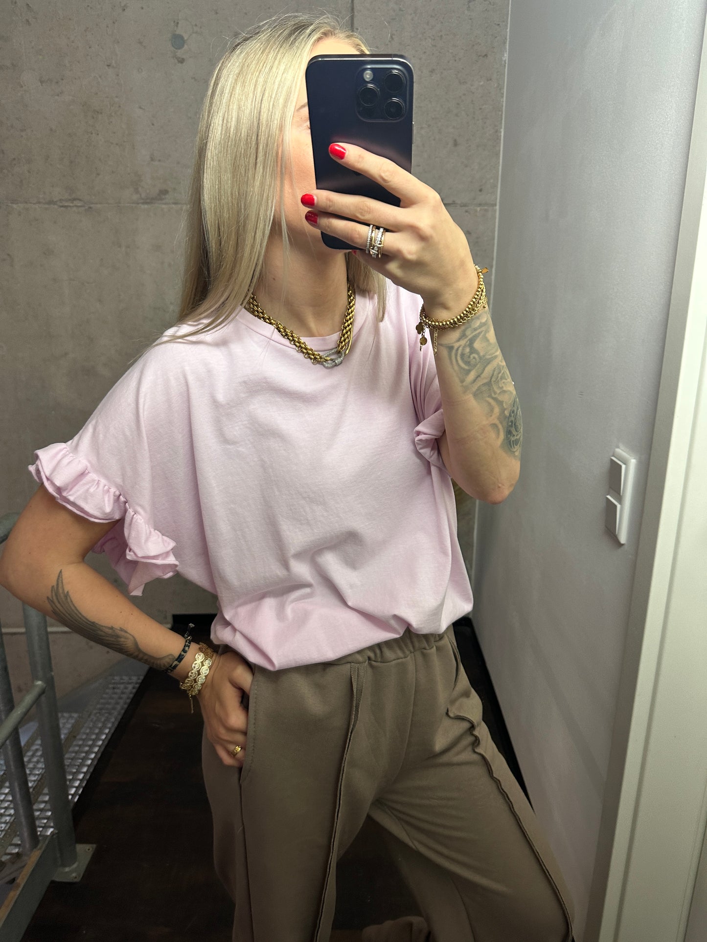 Shirt „Merry“ Rosa