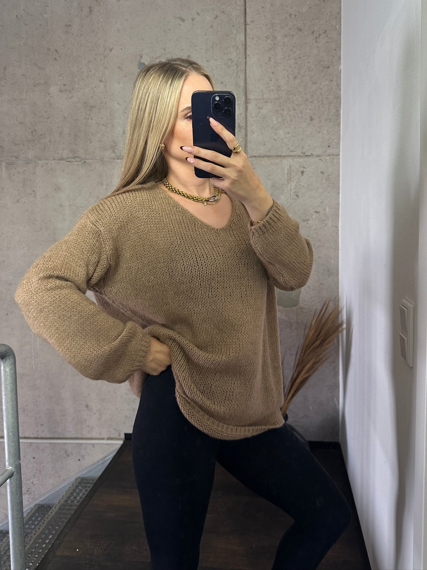Pullover Livi Hellbraun