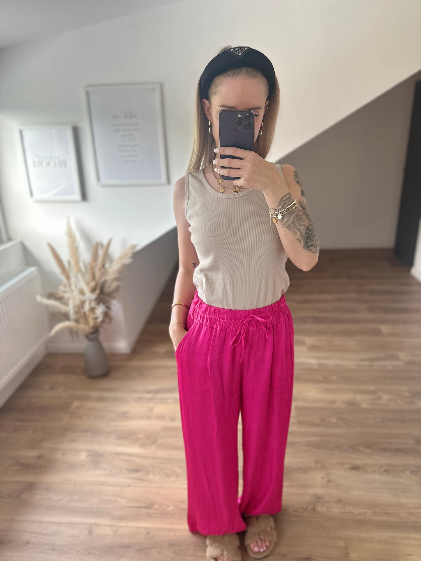 Hose Seidi Pink