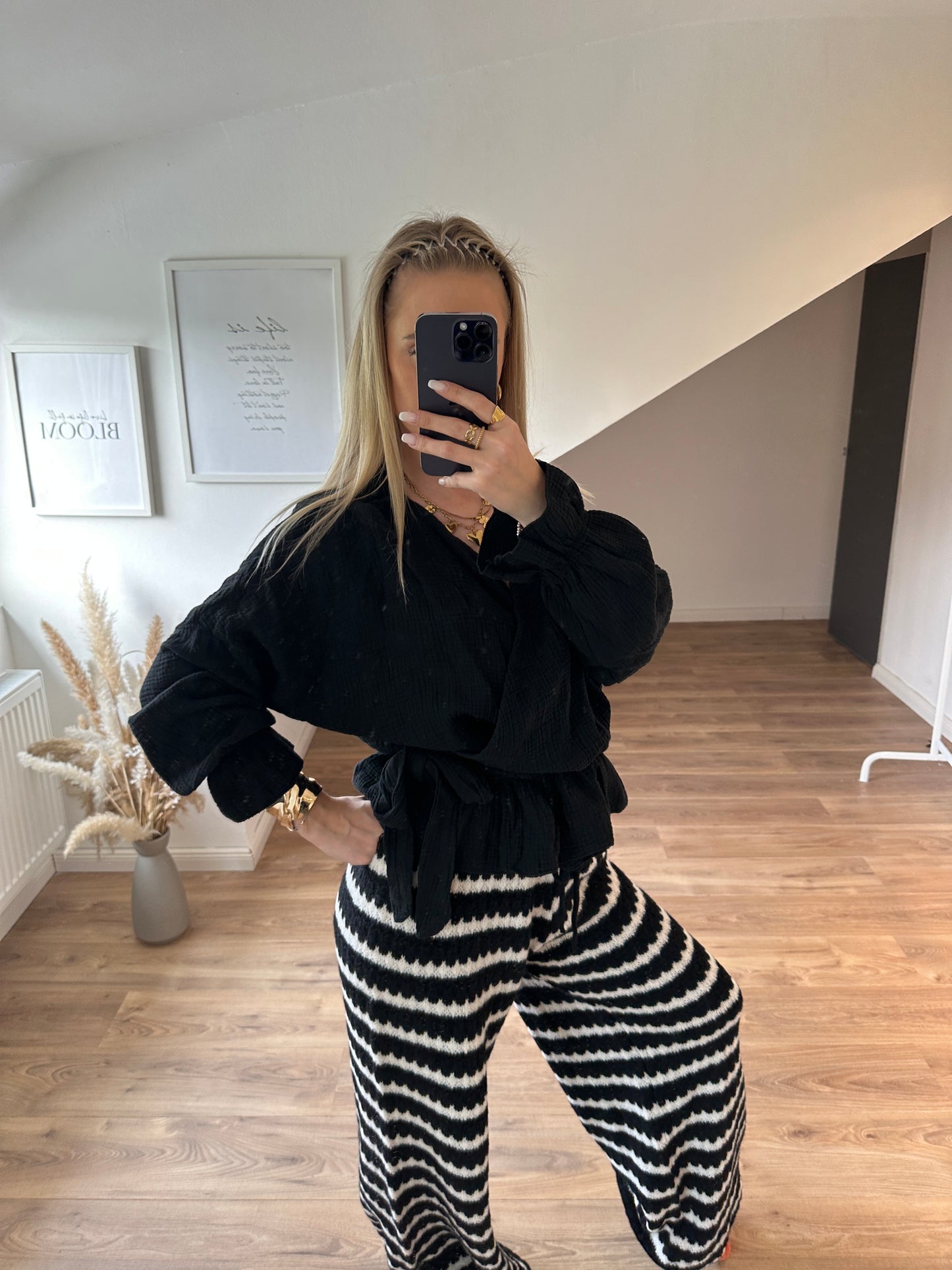 Musselinbluse Lina weiß