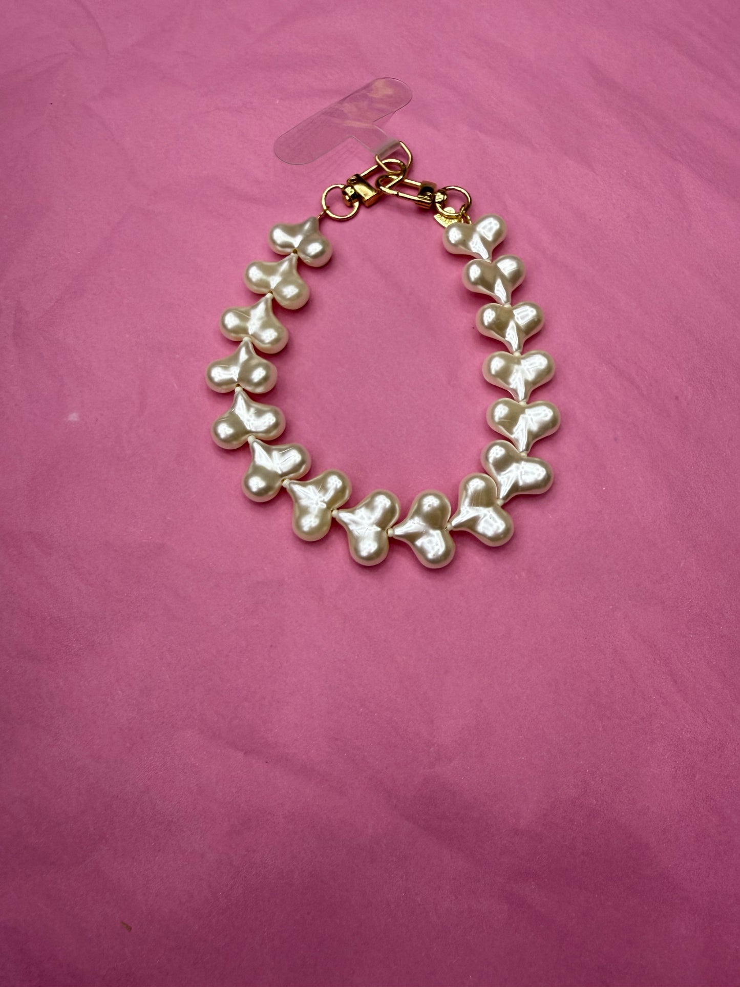 Handy Herzchen Creme XL