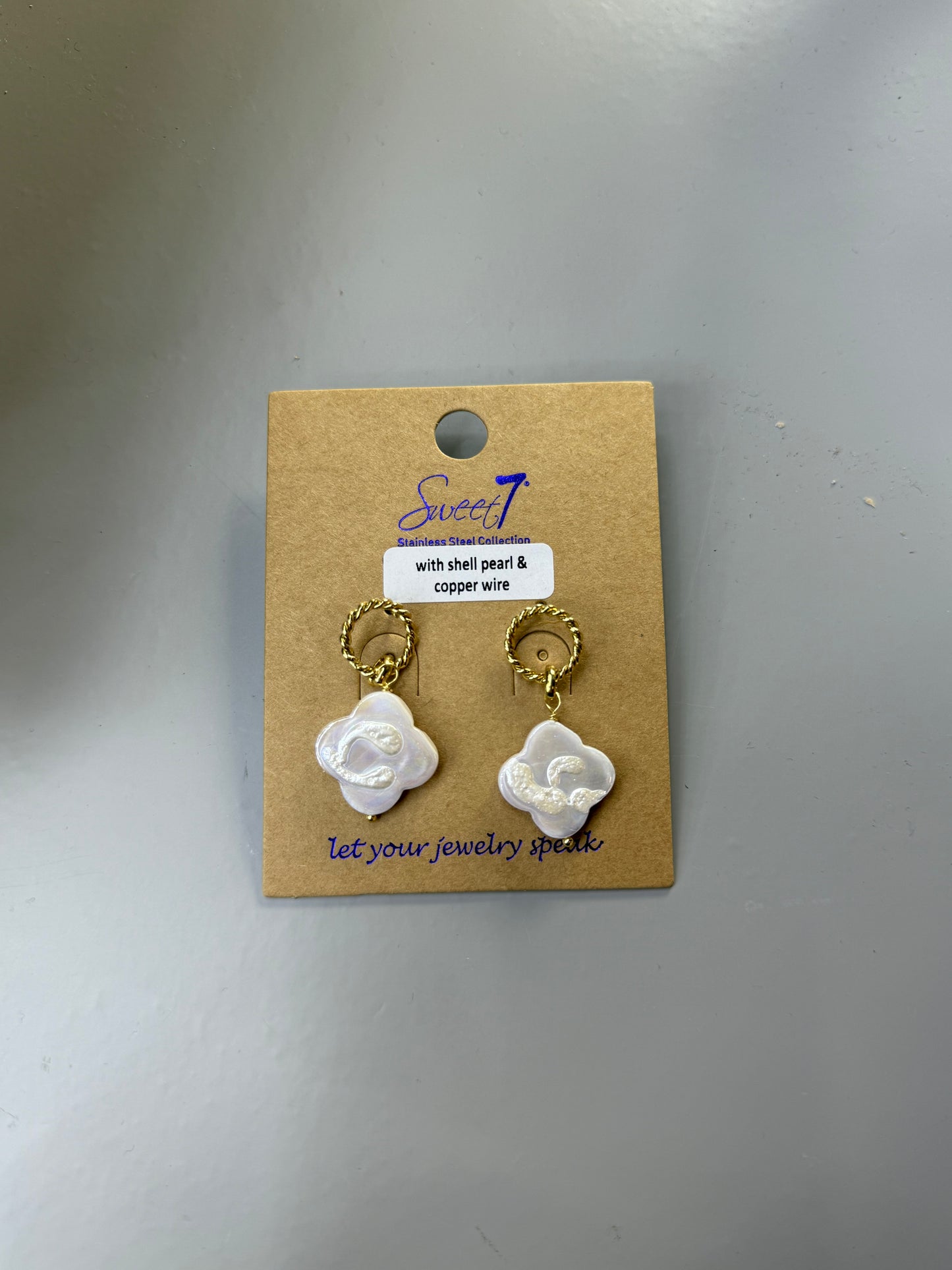 Ohrringe „Shell Pearl“