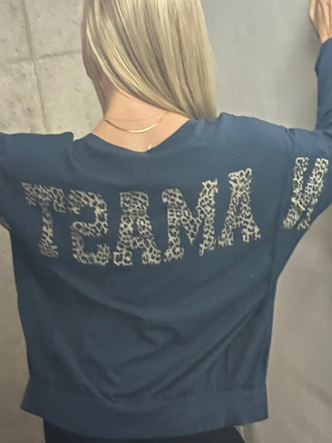 Namaste Langarm Dunkelblau