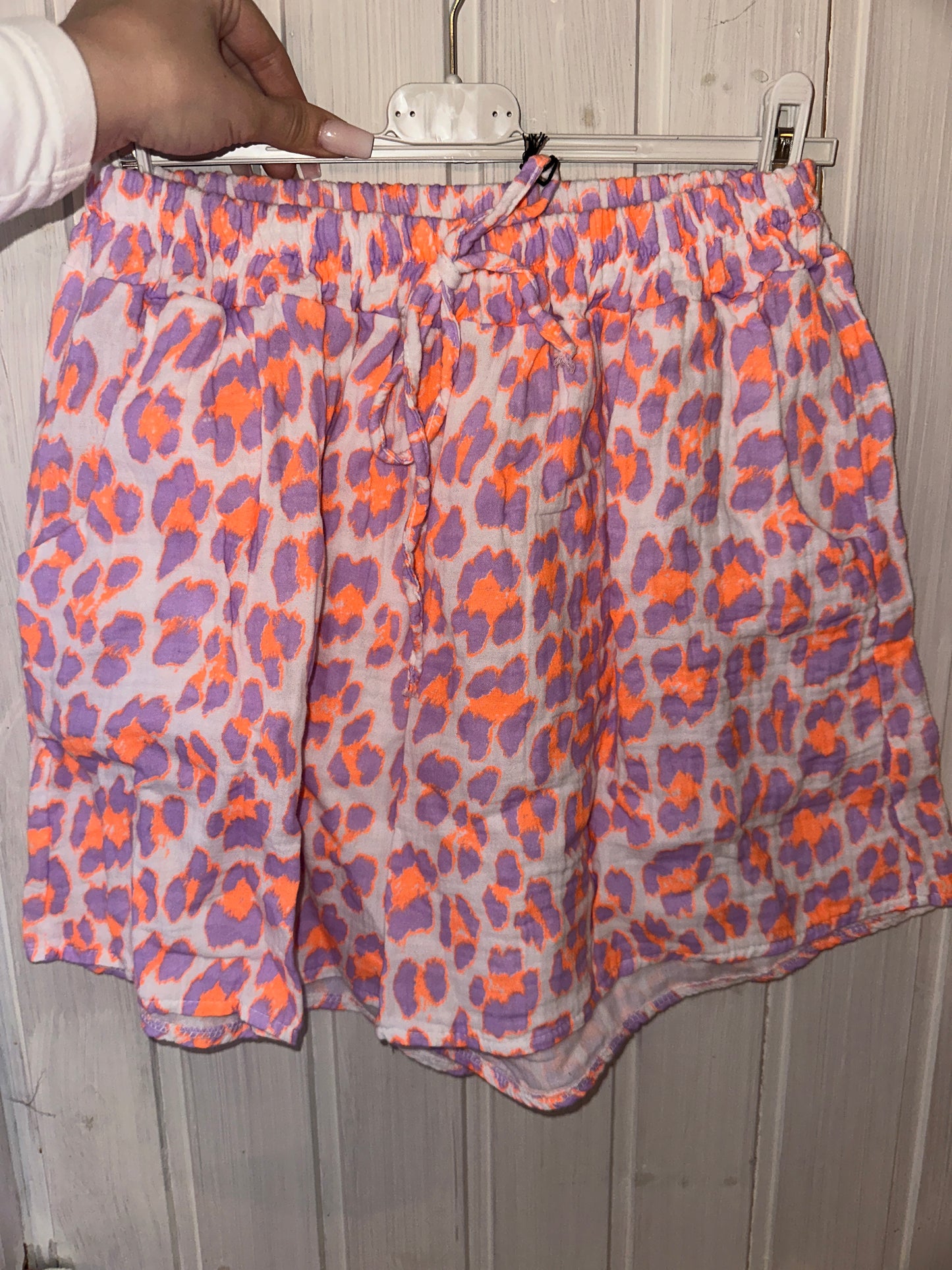 Musselin Kurze Hose „Josie“ Pink/Rosa