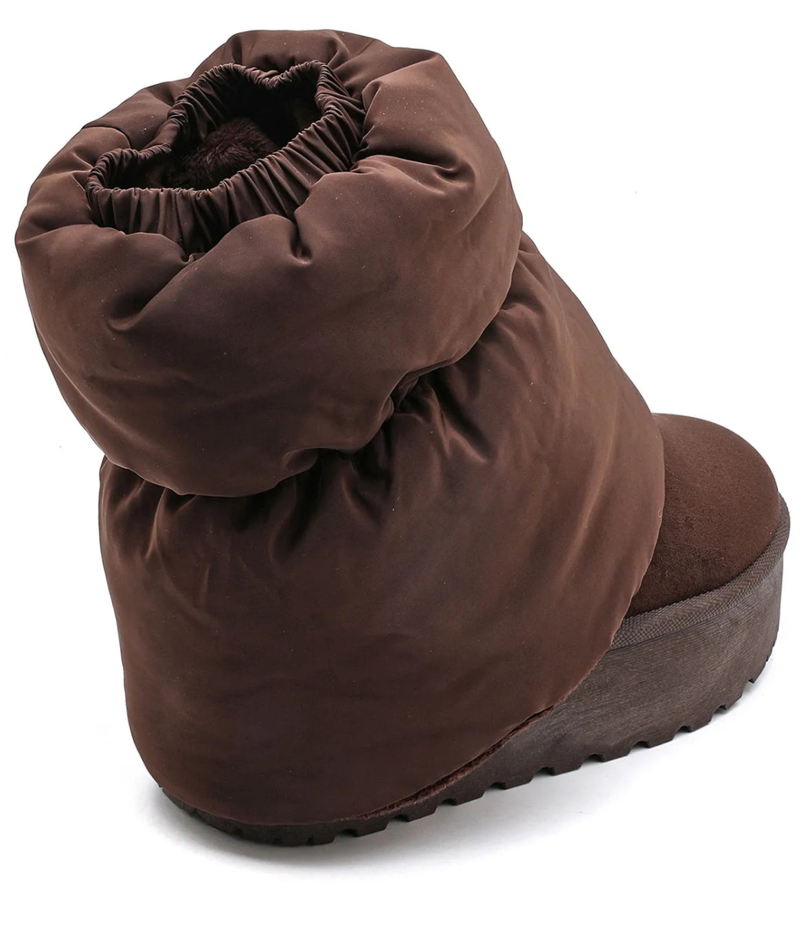 Boots Puffer Braun