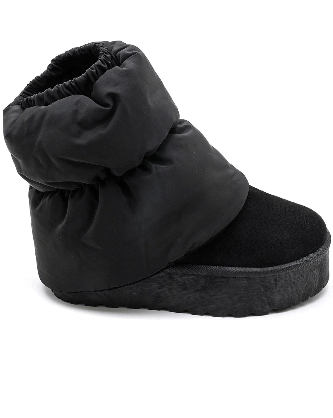 Boots Puffer Schwarz